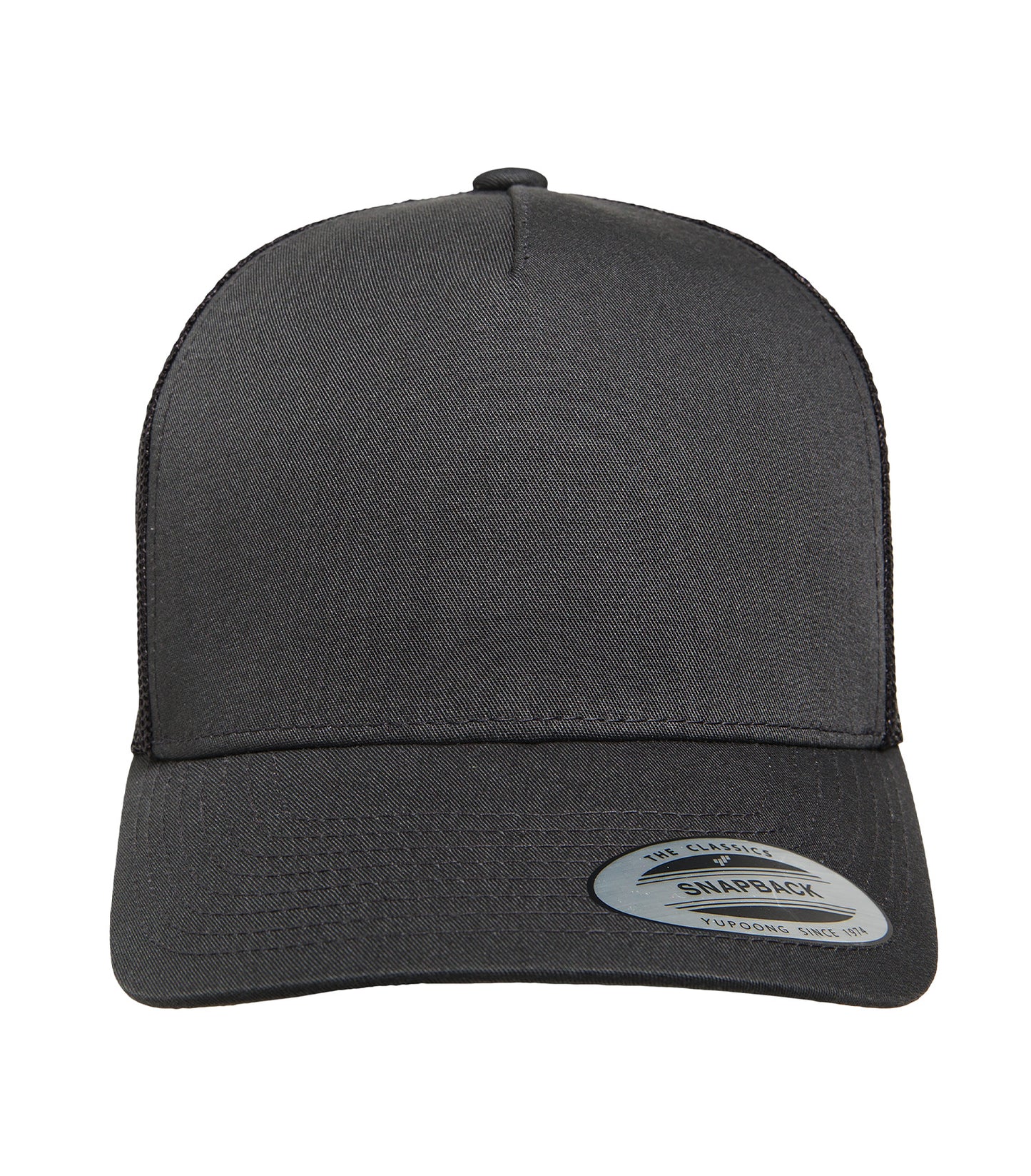 ATC FIVE-PANEL RETRO TRUCKER CAP (ATC6506) - Charcoal Charcoal