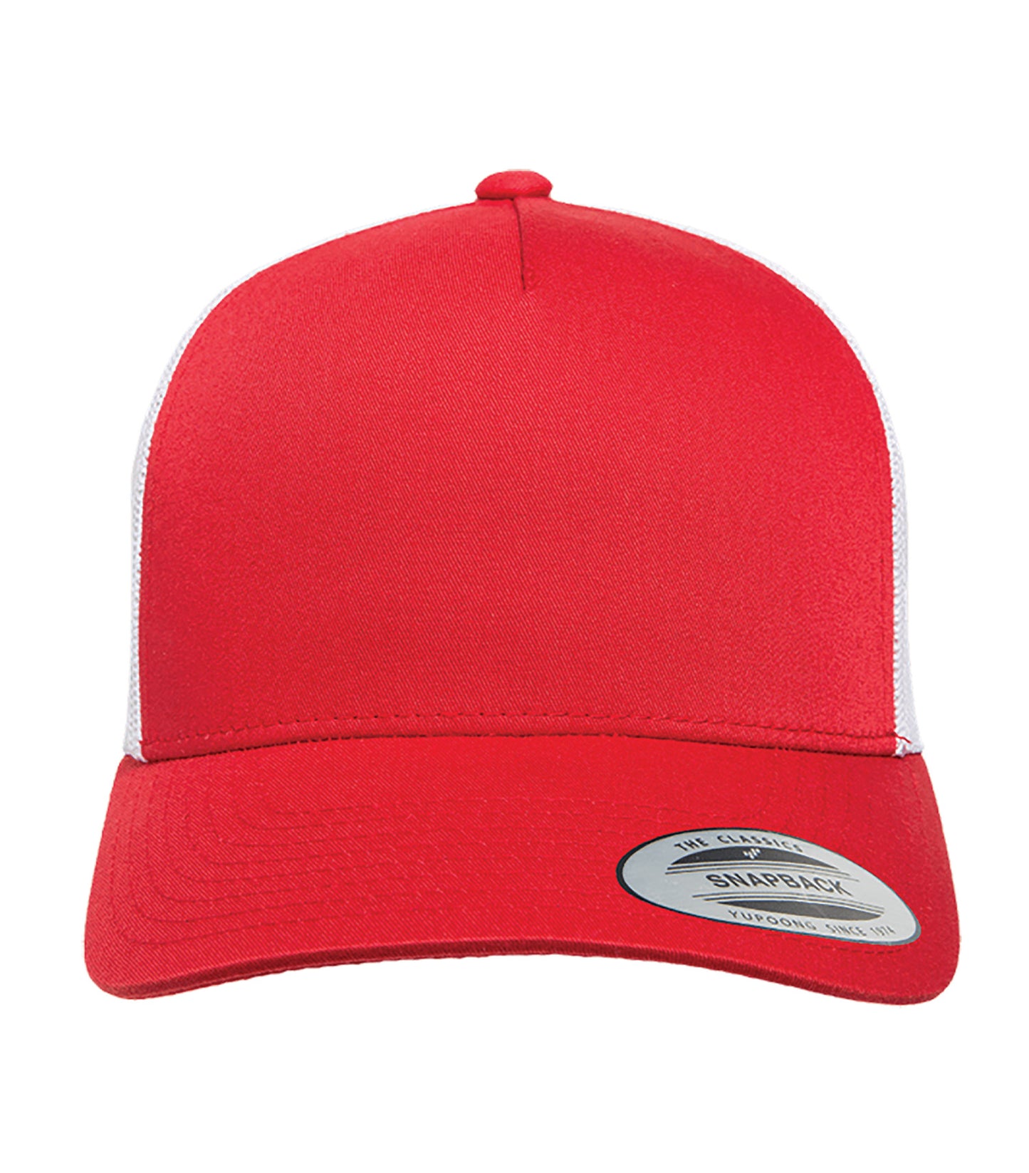 ATC FIVE-PANEL RETRO TRUCKER CAP (ATC6506) - Red White