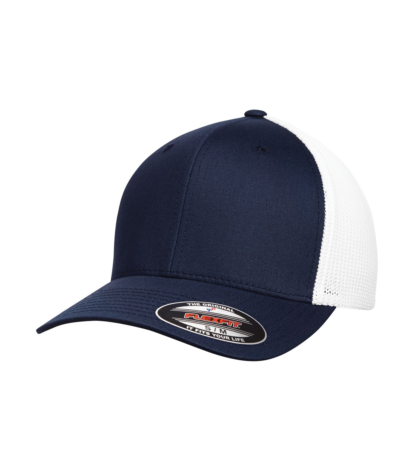 ATC TRUCKER MESH S/M, L/XL (ATC6511) - Frontsticker Truenavywhite