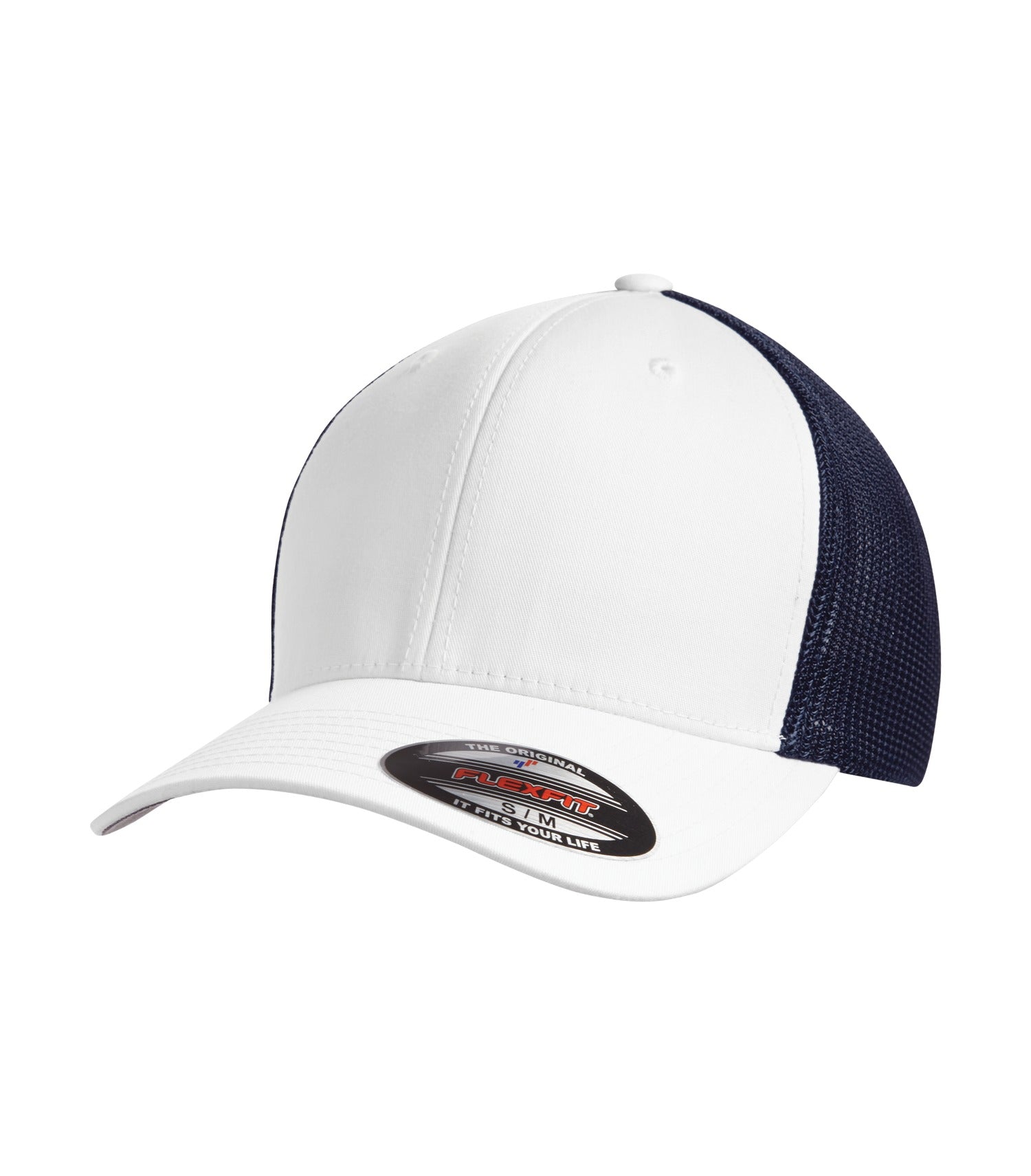 ATC TRUCKER MESH S/M, L/XL (ATC6511) - Frontsticker Whitetruenavy