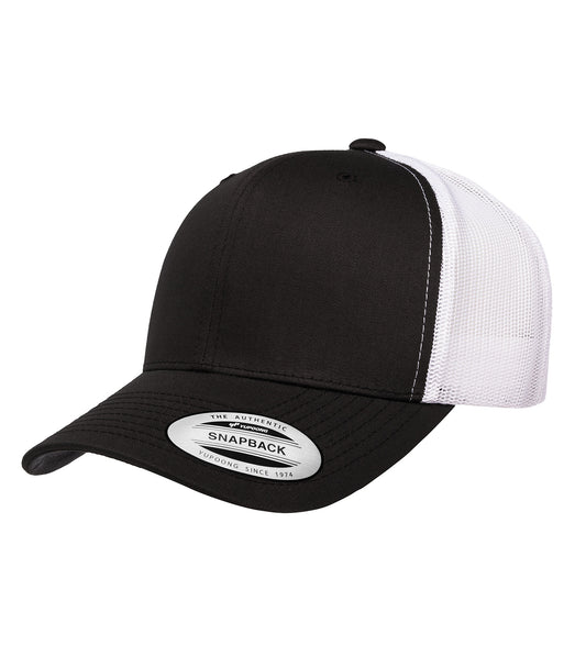 ATC™ YP CLASSICS® RETRO TRUCKER CAP - Black/White
