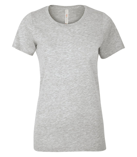 ATC™ EUROSPUN® RING SPUN LADIES' TEE - Athletic Grey