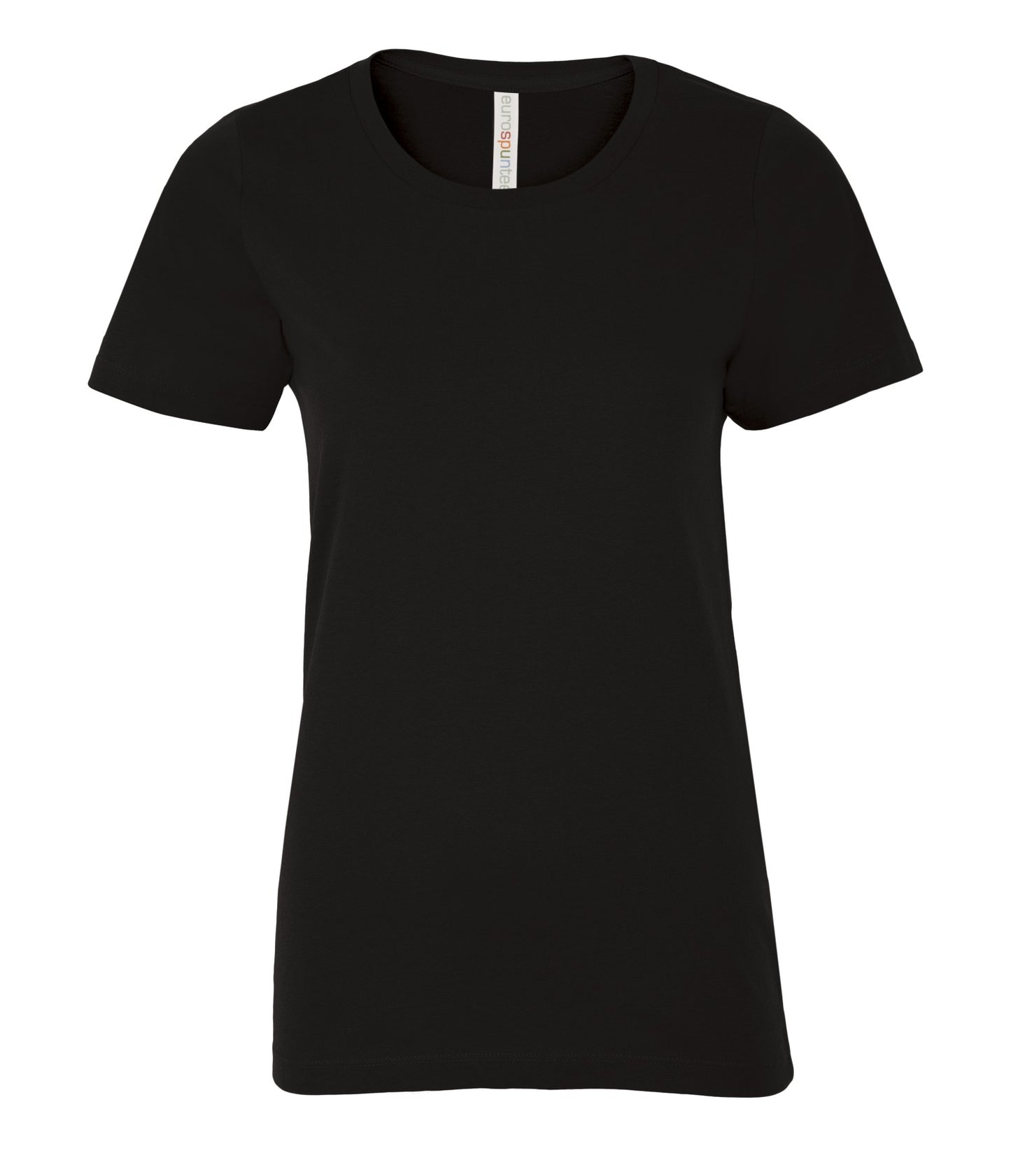 ATC EuroSpun Ring Spun Ladies' T-Shirt - Black
