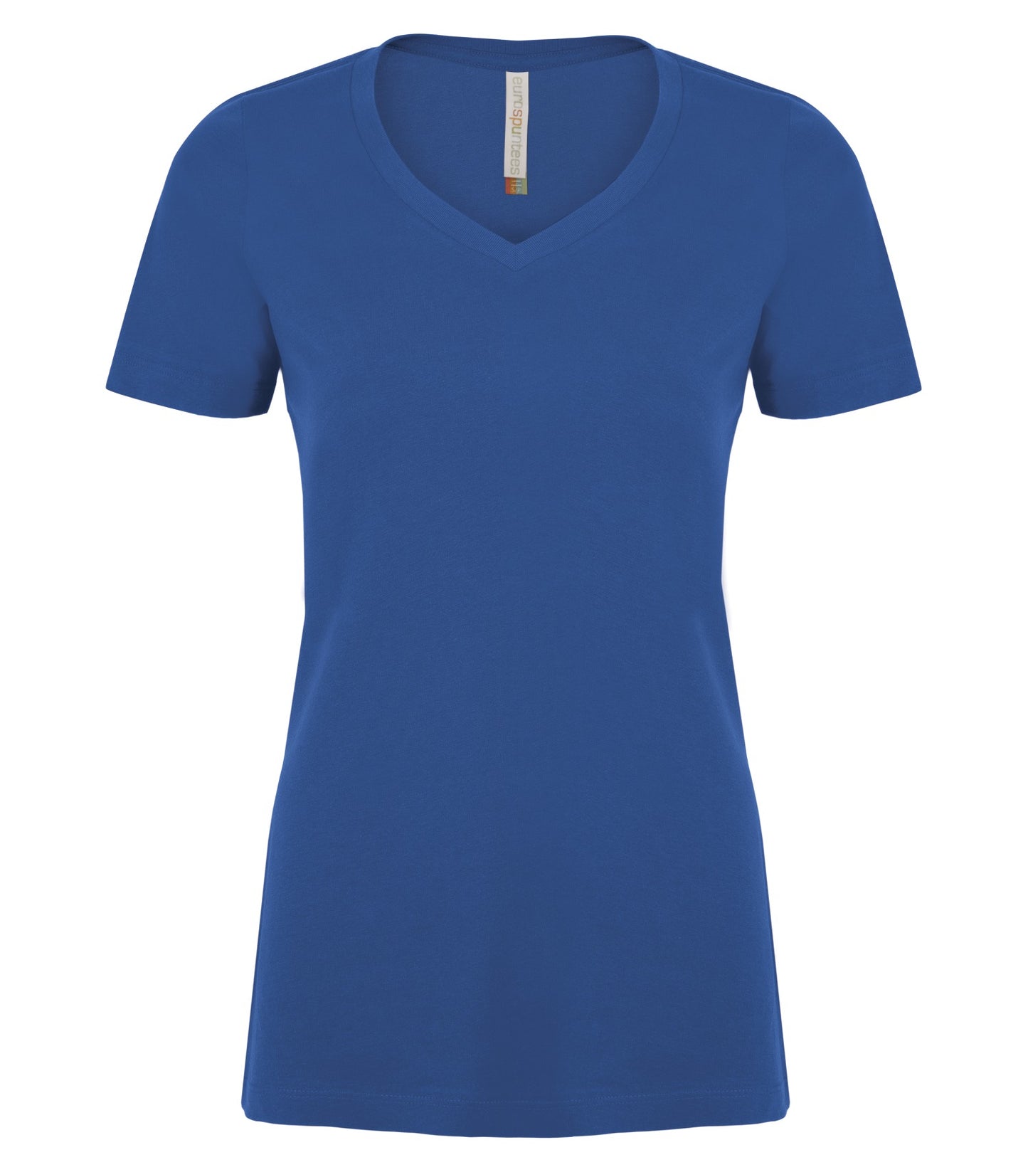 ATC RING SPUN V-NECK LADIES' TEE (ATC8001L) - Trueroyal