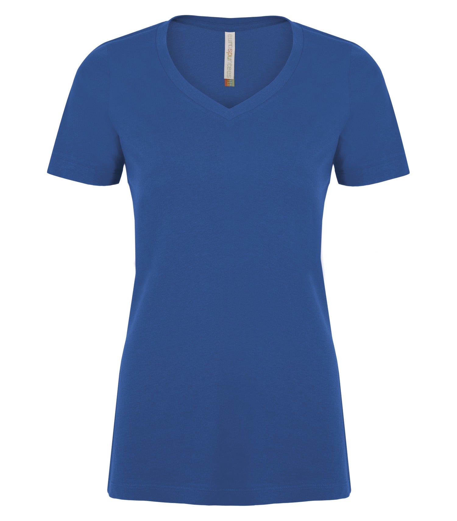 ATC RING SPUN V-NECK LADIES' TEE (ATC8001L) - Trueroyal