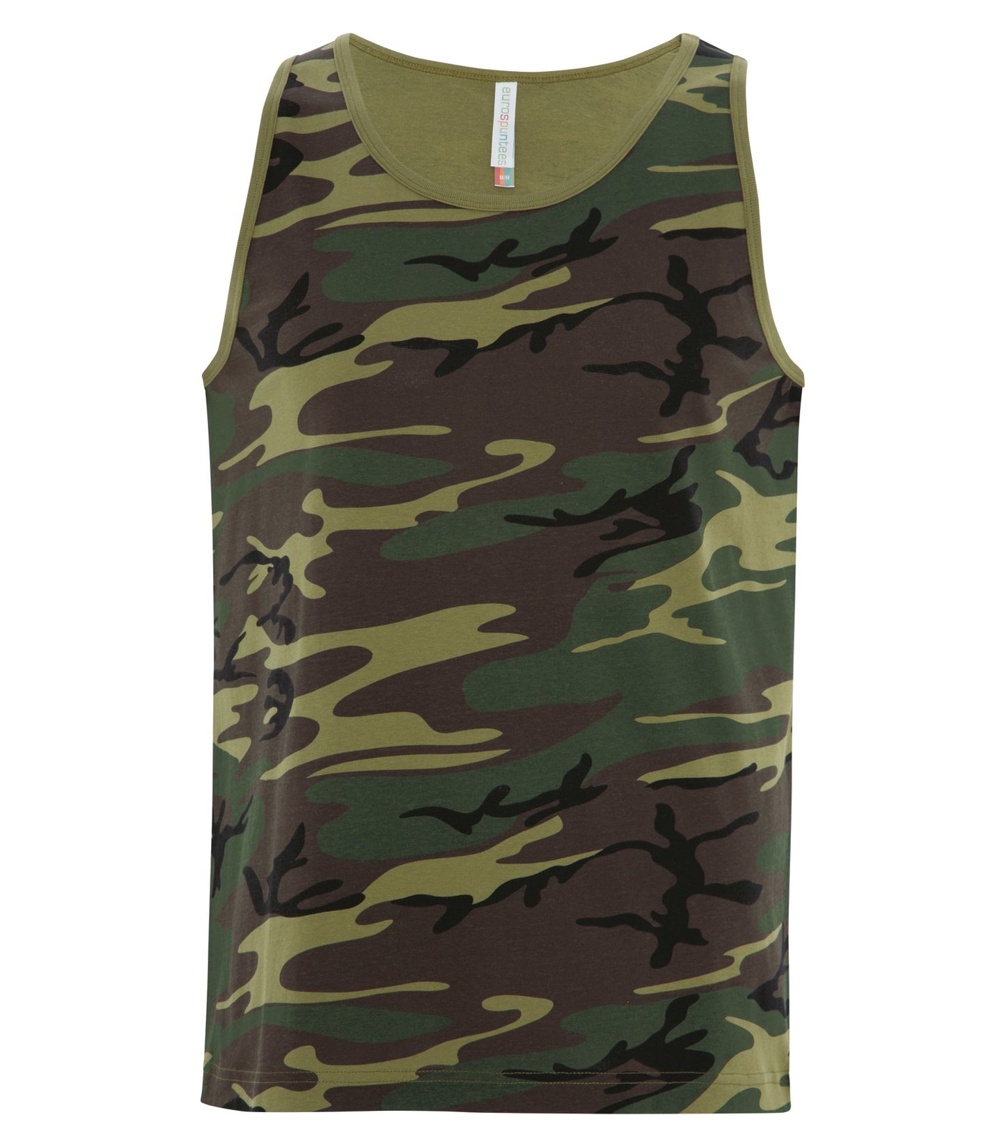 ATC RING SPUN TANK (ATC8004) - Camo C1