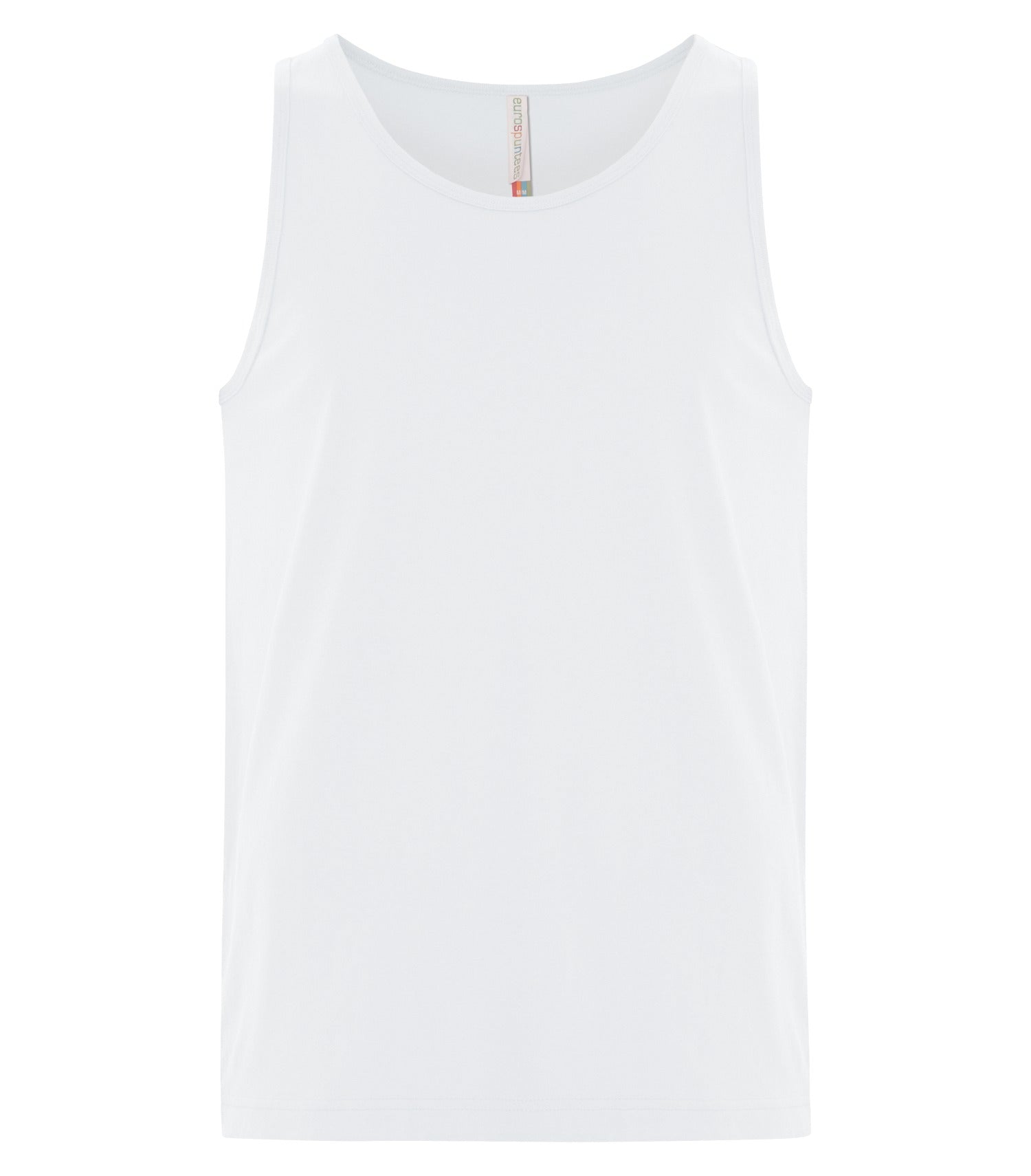 ATC RING SPUN TANK (ATC8004) - White C2