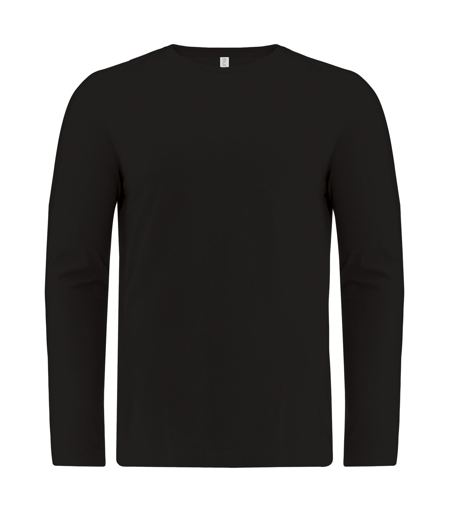 ATC RING SPUN LONG SLEEVE TEE (ATC8015) - Black