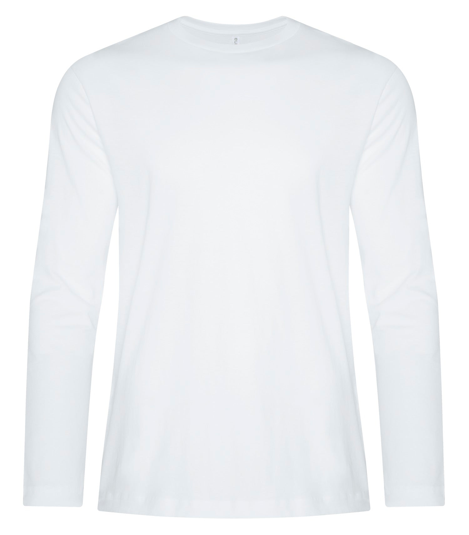 ATC RING SPUN LONG SLEEVE TEE (ATC8015) - White