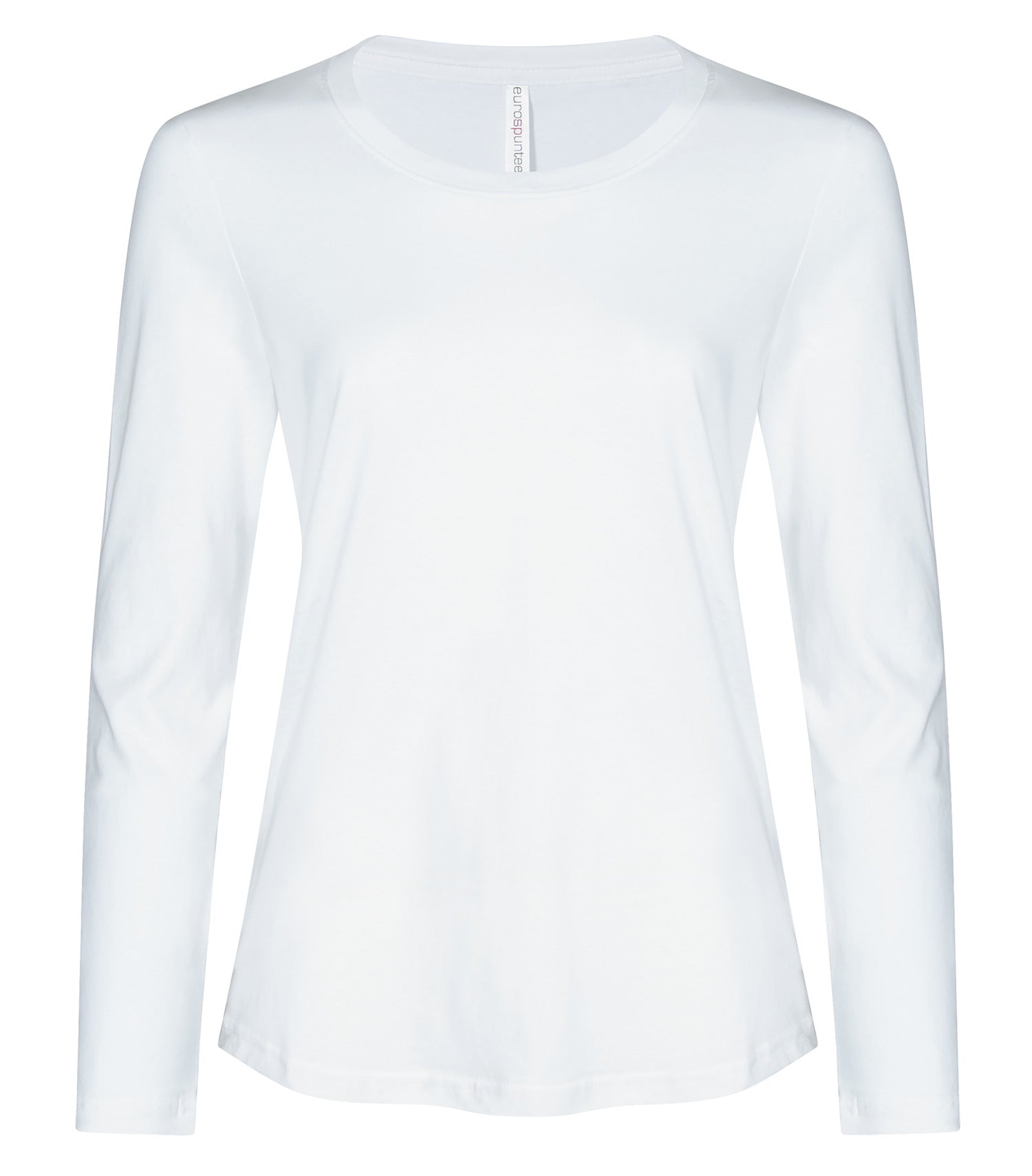 ATC RING SPUN LONG SLEEVE LADIES' TEE (ATC8015L) - White