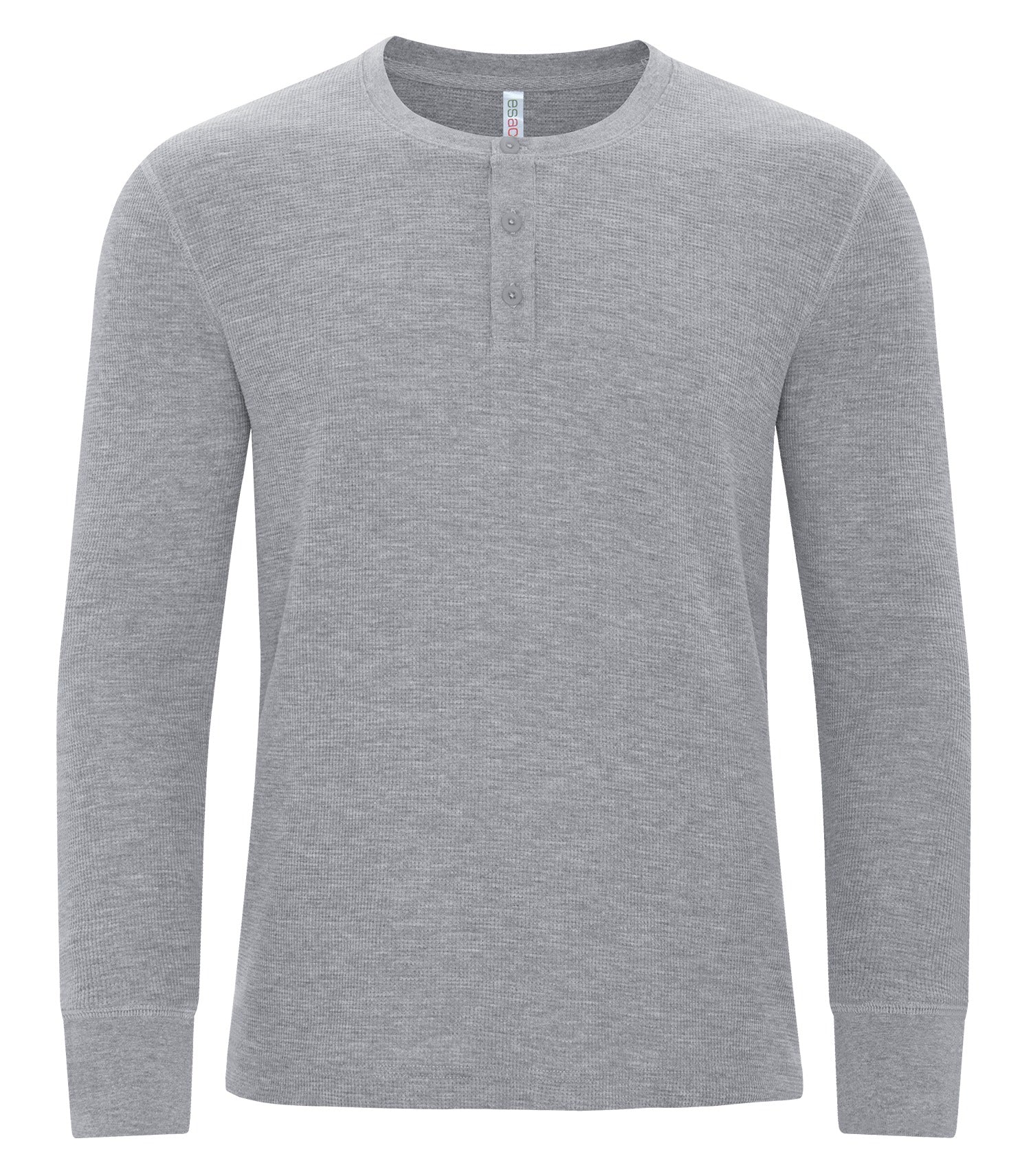 ATC VINTAGE THERMAL LONG SLEEVE HENLEY (ATC8064) - Athleticgrey