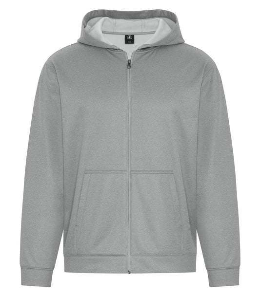ATC ESSENTIAL® PERFORMANCE FULL ZIP HOODIE - Athletic Grey