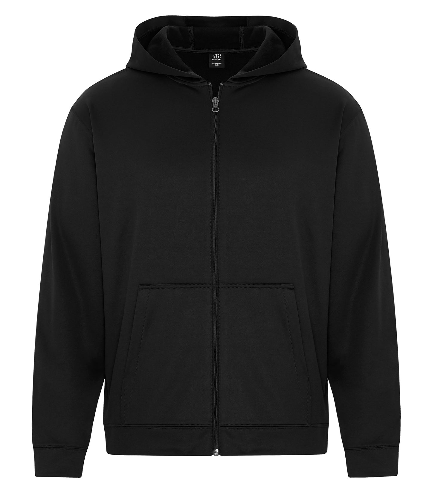 ATC ESSENTIAL PERFORMANCE FULL ZIP HOODIE (ATCF2110) - Black