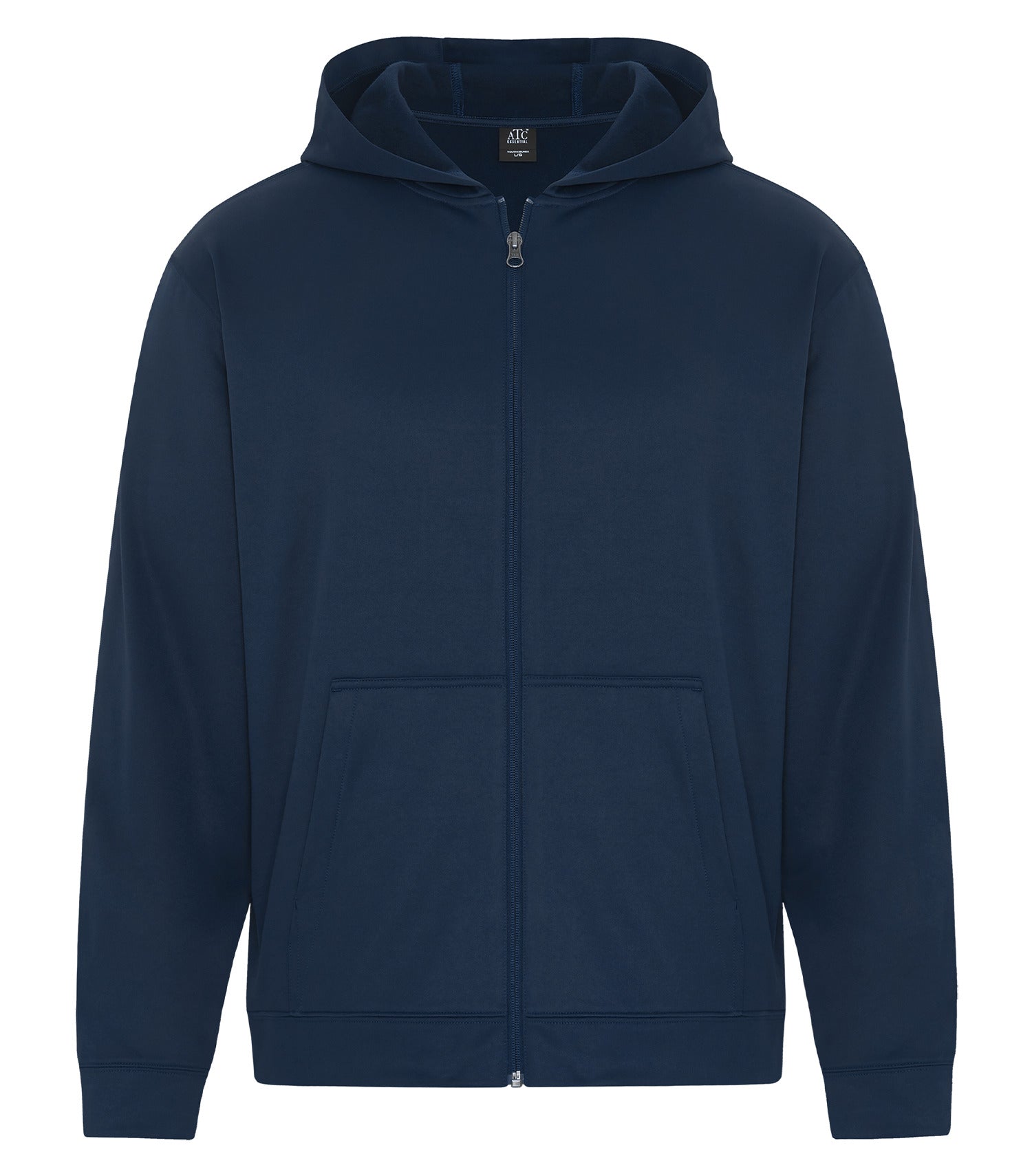 ATC ESSENTIAL PERFORMANCE FULL ZIP HOODIE (ATCF2110) - True Navy