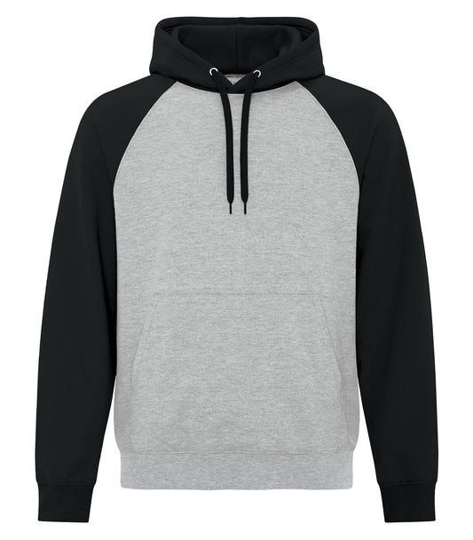 ATC™ EVERYDAY FLEECE TWO TONE HOODIE - Athletic Heather/Black