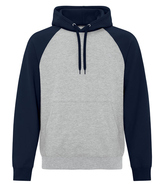 ATC EVERYDAY FLEECE TWO TONE HOODIE (ATCF2550) - Athleticheather Darknavy