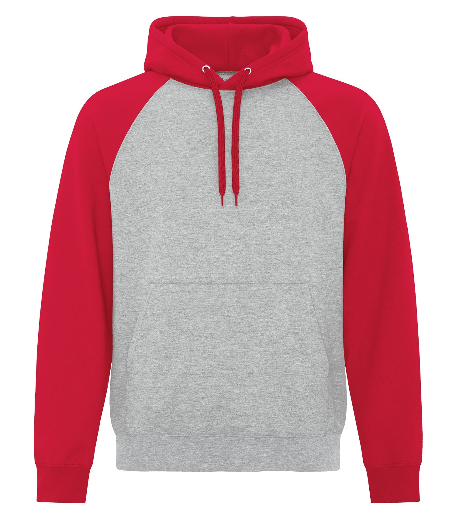 ATC EVERYDAY FLEECE TWO TONE HOODIE (ATCF2550) - Athleticheather Red