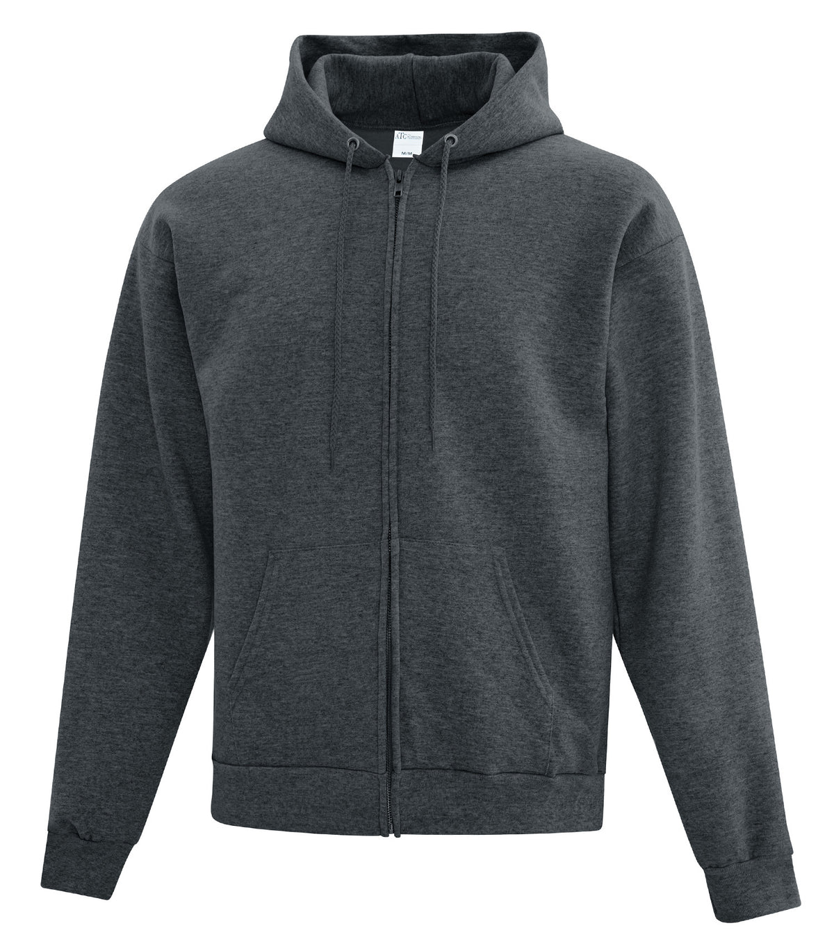ATC™ EVERYDAY FLEECE FULL ZIP HOODIE - Team Dark Heather