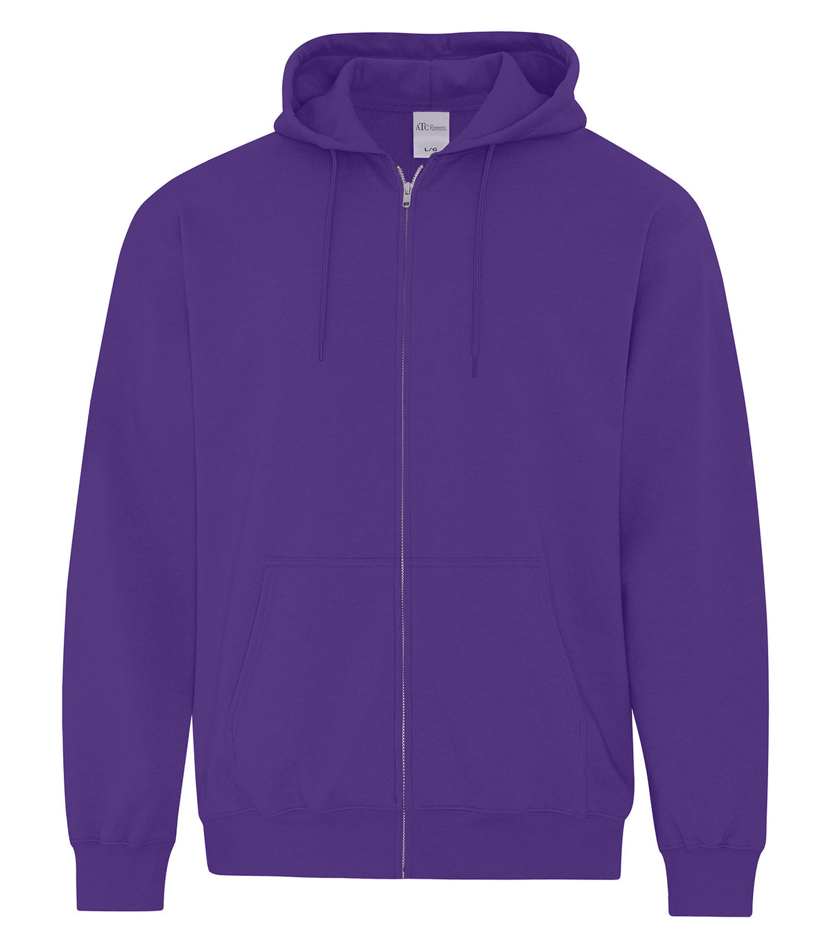 ATC™ EVERYDAY FLEECE FULL ZIP HOODIE - Team Purple