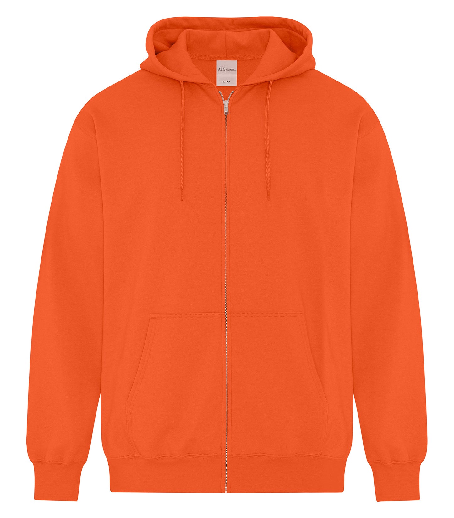 ATC EVERYDAY FLEECE FULL ZIP HOODIE (ATCF2600) - Orange