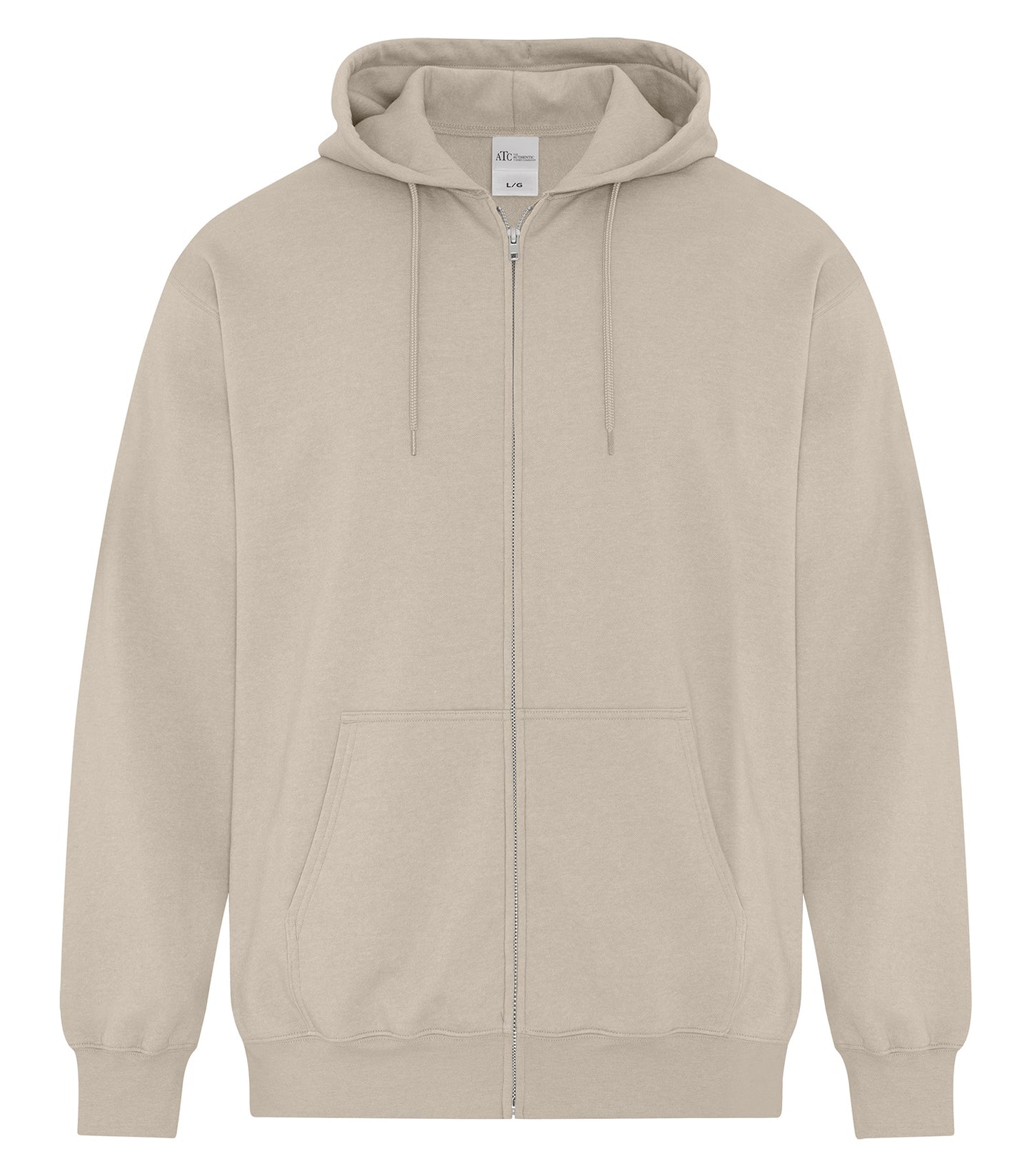 ATC EVERYDAY FLEECE FULL ZIP HOODIE (ATCF2600) - Sand