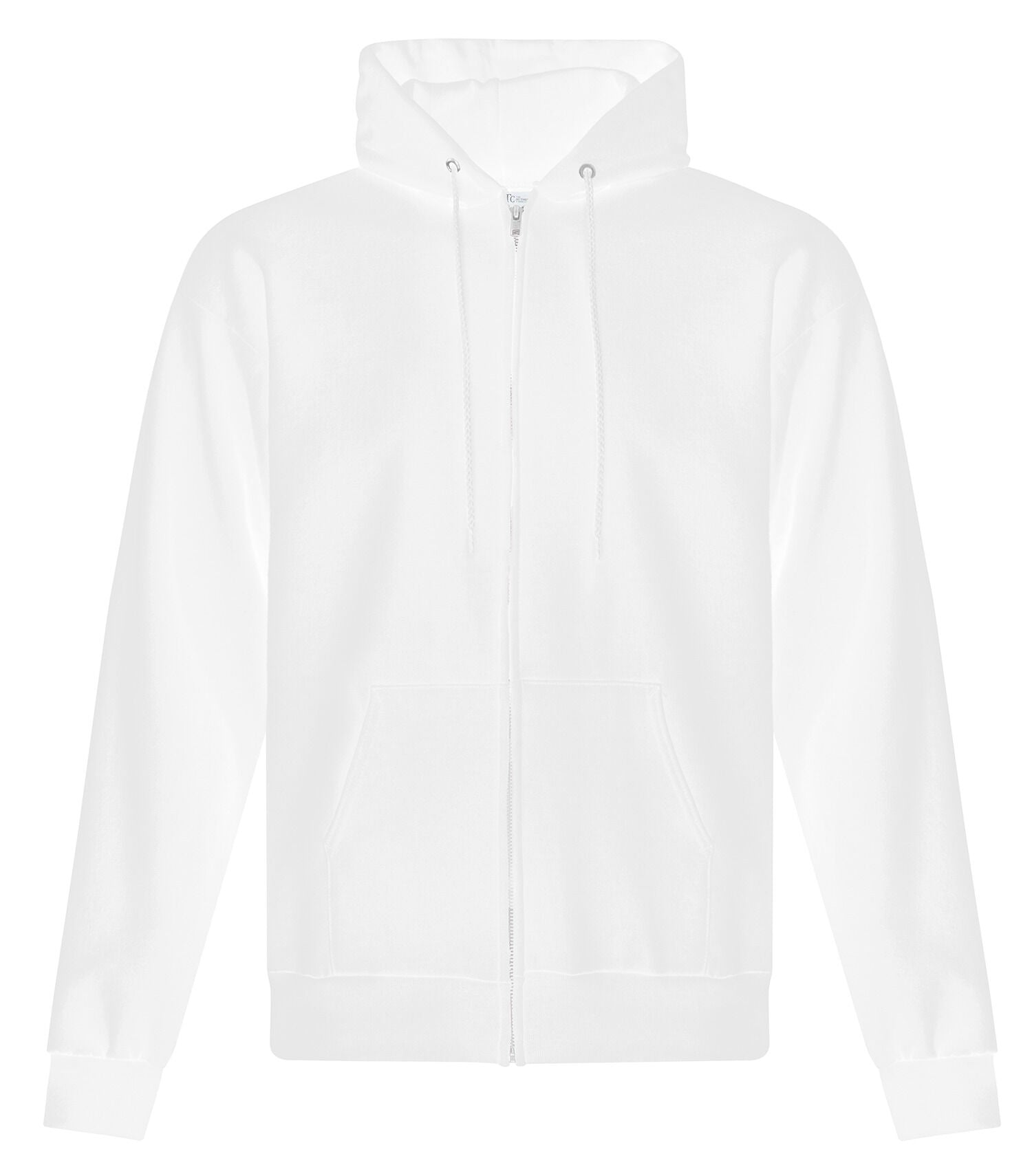 ATC EVERYDAY FLEECE FULL ZIP HOODIE (ATCF2600) - White Temp