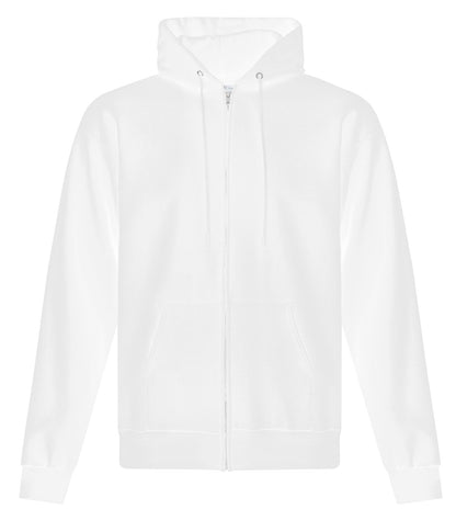 ATC EVERYDAY FLEECE FULL ZIP HOODIE (ATCF2600) - White Temp