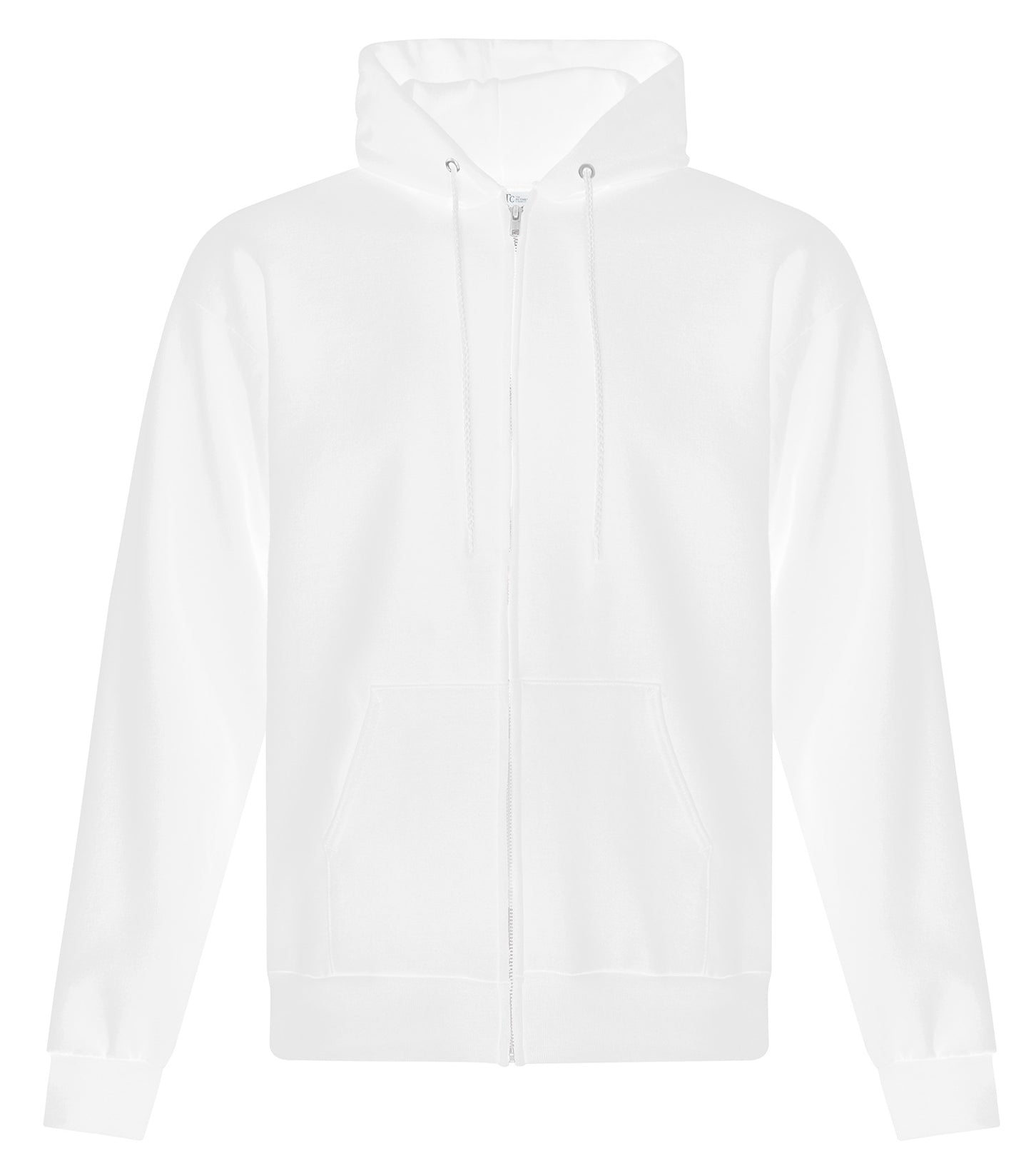 ATC EVERYDAY FLEECE FULL ZIP HOODIE (ATCF2600) - White Temp