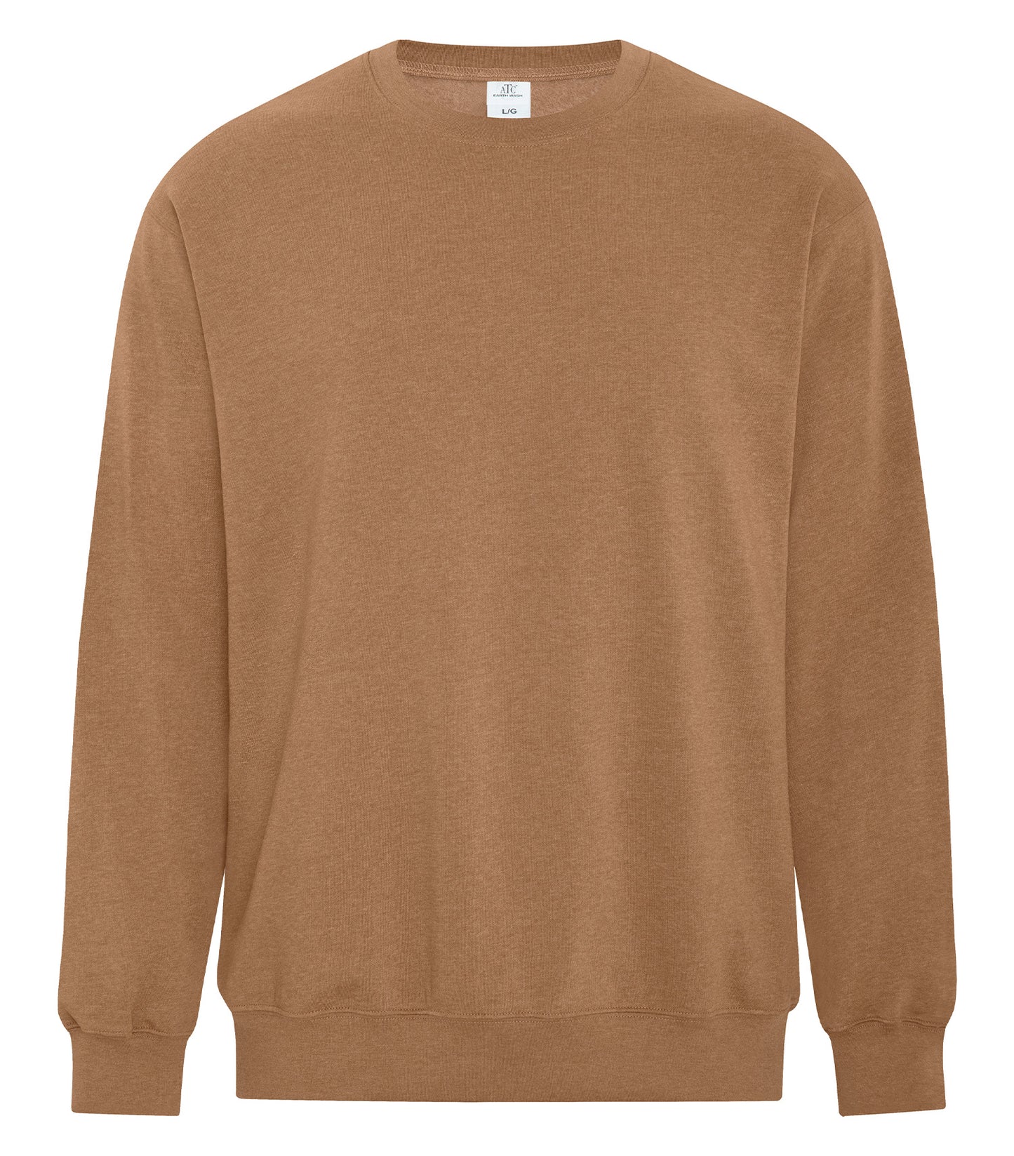 ATC TOURBILLON FLEECE CREWNECK SWEATSHIRT (ATCF6400) - Earth Caramel
