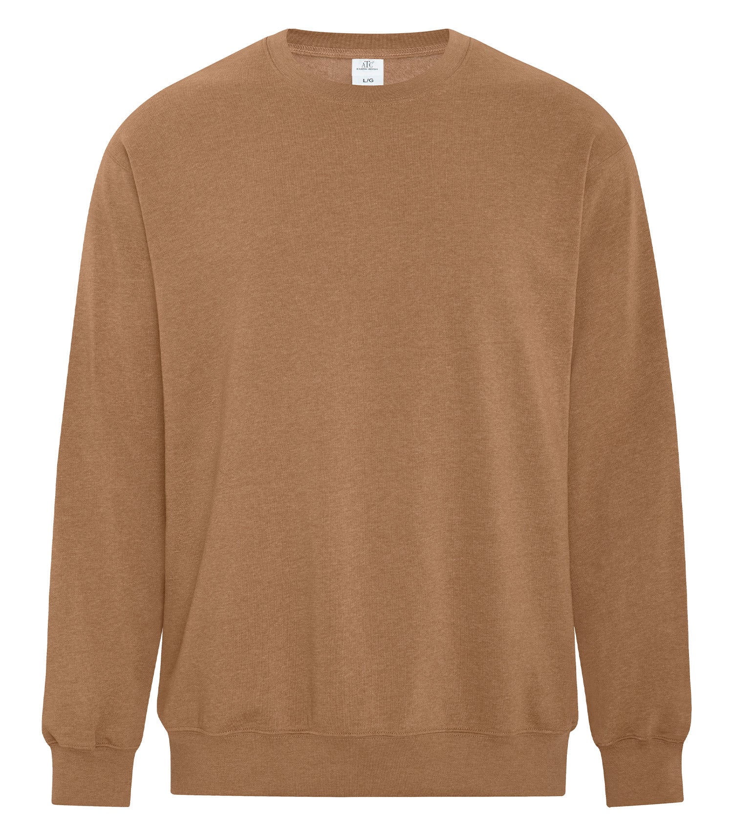 ATC TOURBILLON FLEECE CREWNECK SWEATSHIRT (ATCF6400) - Earth Caramel
