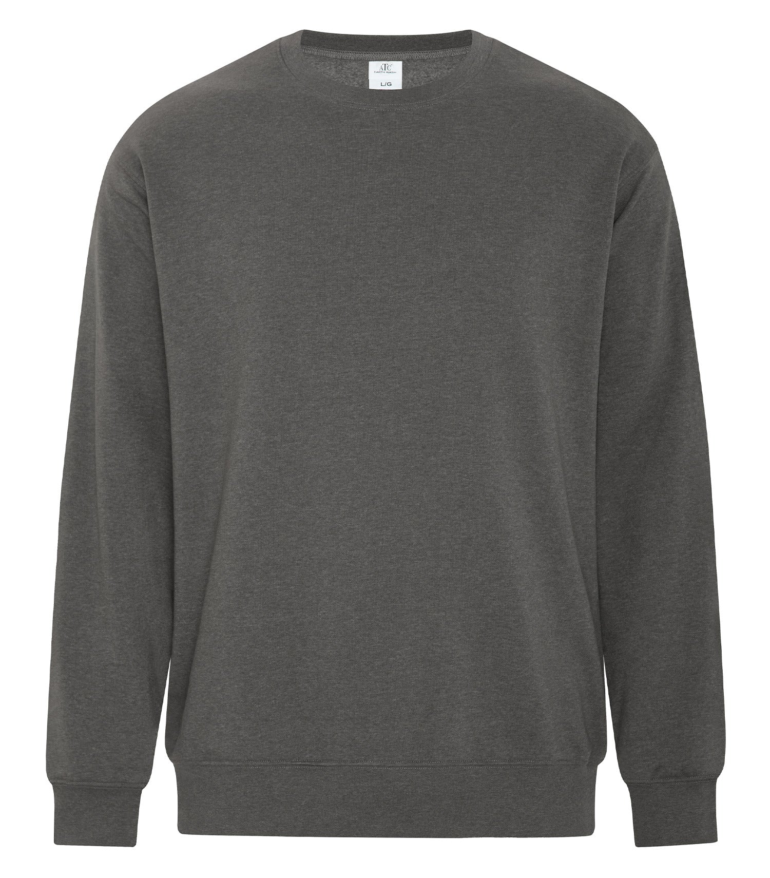 ATC TOURBILLON FLEECE CREWNECK SWEATSHIRT (ATCF6400) - Earth Pewter