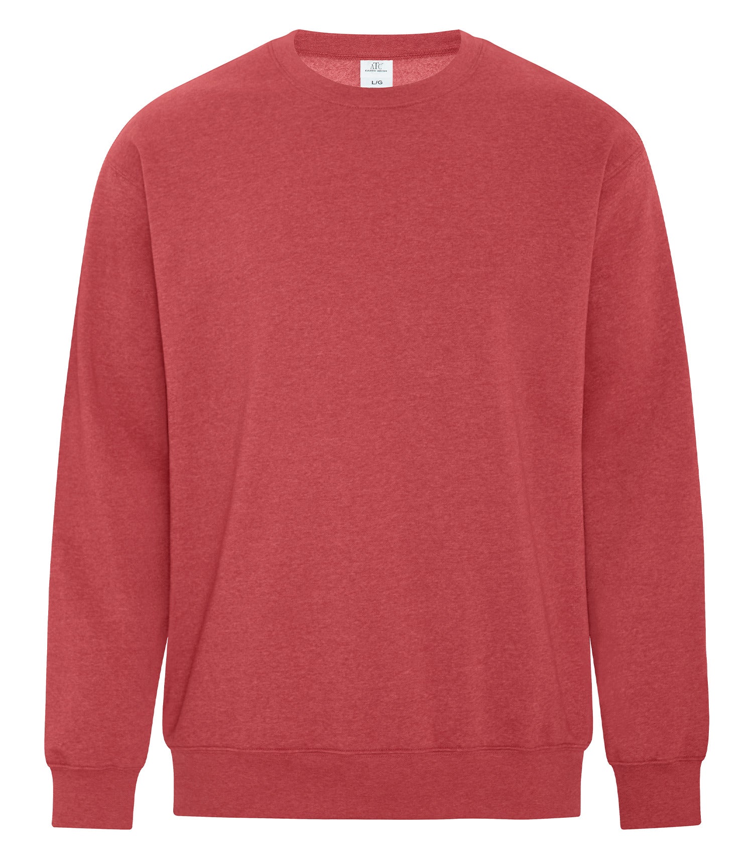 ATC TOURBILLON FLEECE CREWNECK SWEATSHIRT (ATCF6400) - Earth Red