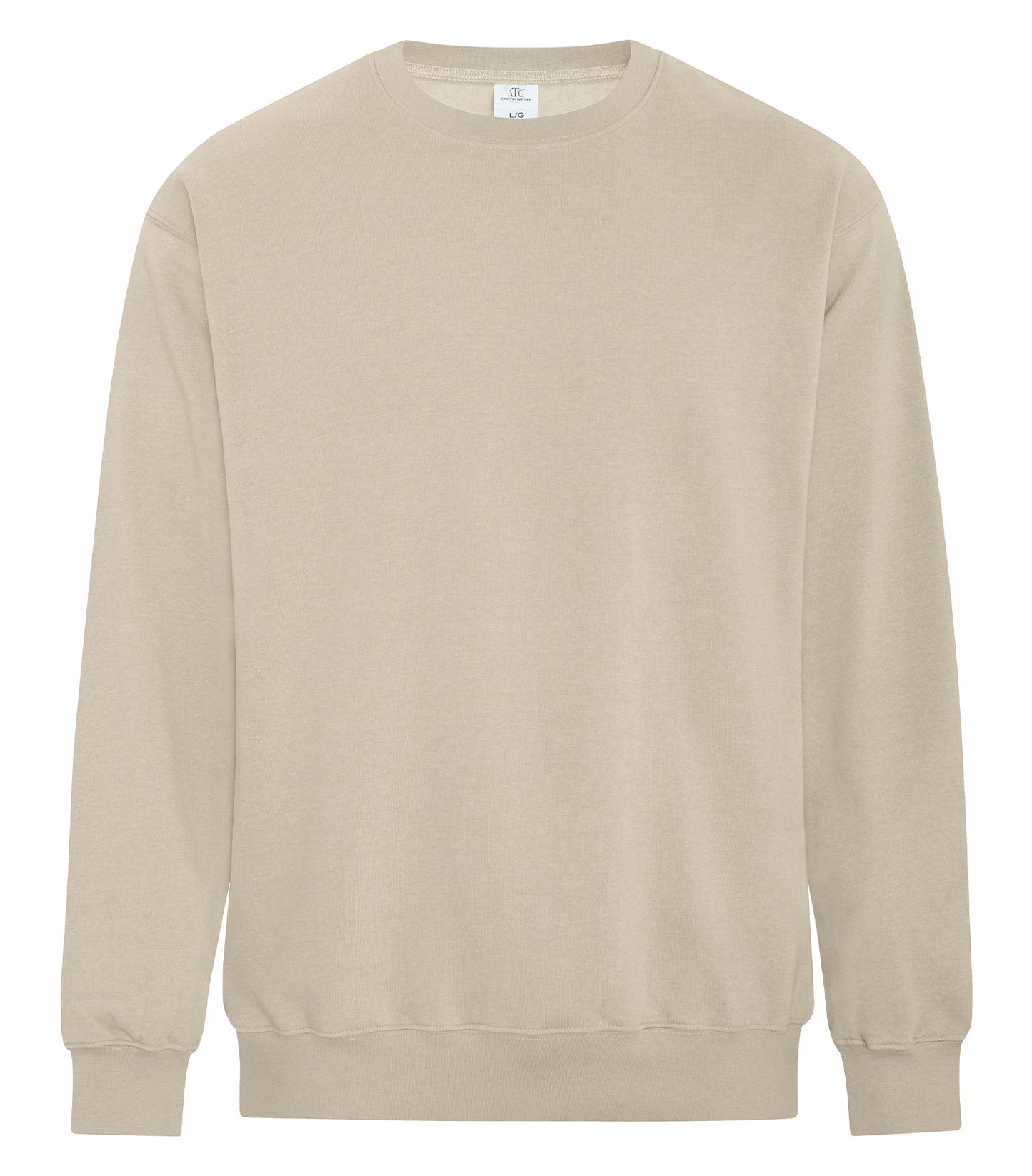 ATC TOURBILLON FLEECE CREWNECK SWEATSHIRT (ATCF6400) - Earth Sand