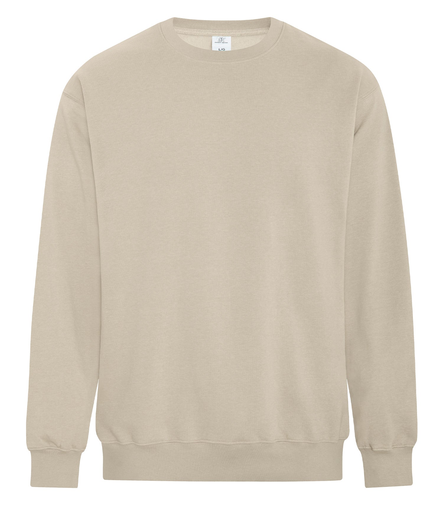 ATC TOURBILLON FLEECE CREWNECK SWEATSHIRT (ATCF6400) - Earth Sand