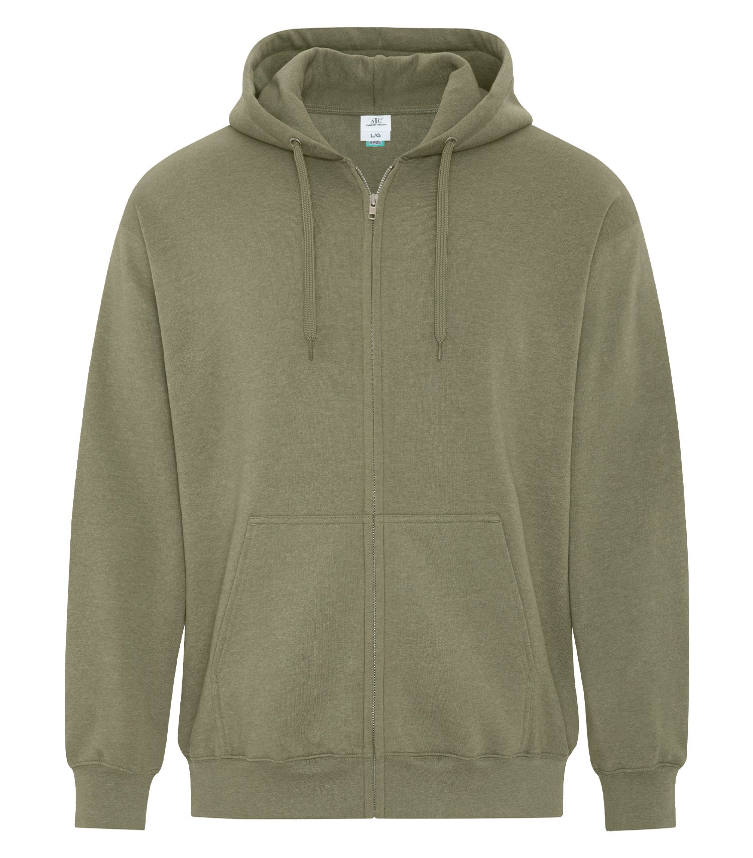 ATC TOURBILLON FLEECE FULL ZIP HOODIE (ATCF6600) - Military