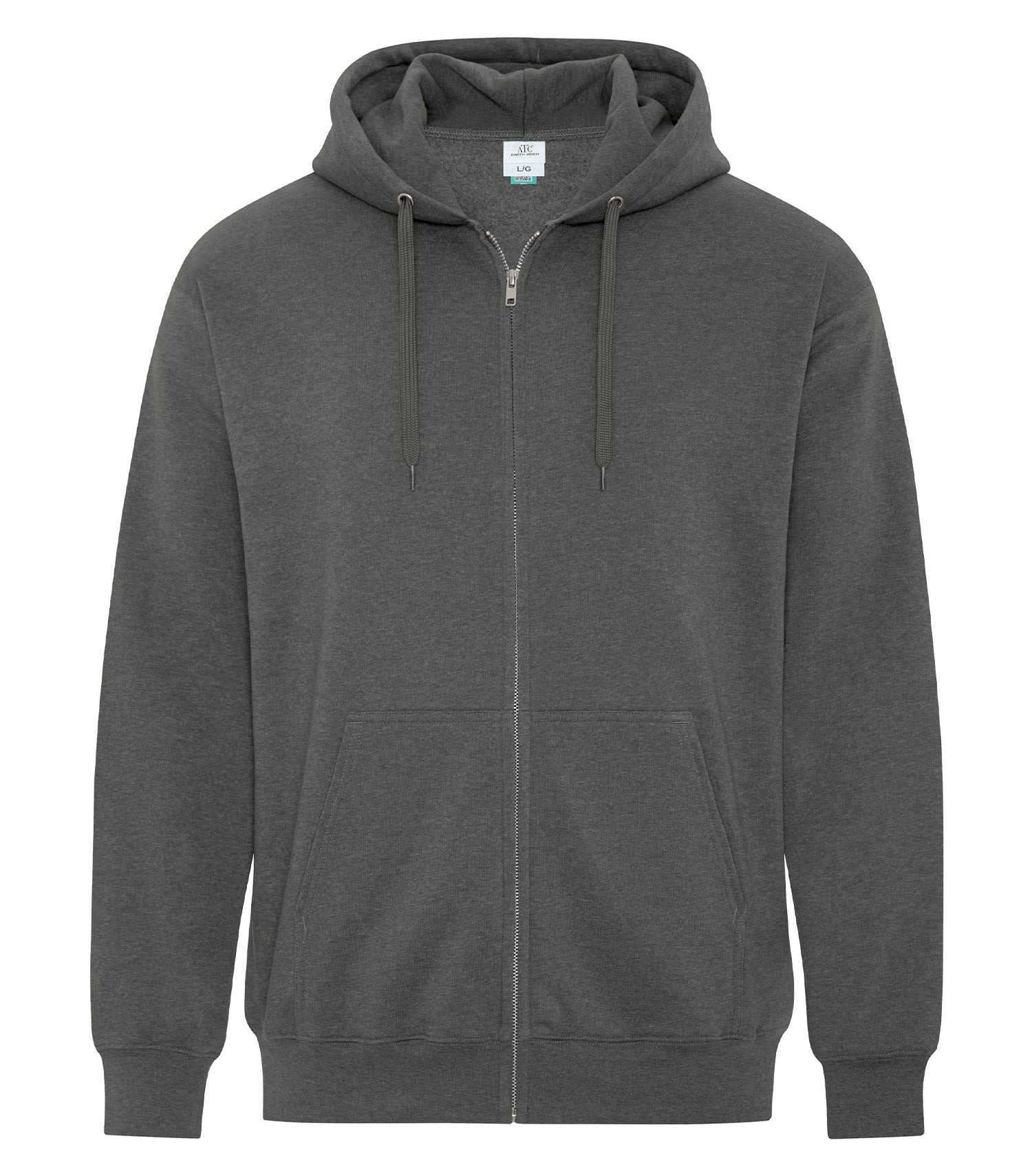 ATC TOURBILLON FLEECE FULL ZIP HOODIE (ATCF6600) - Pewter