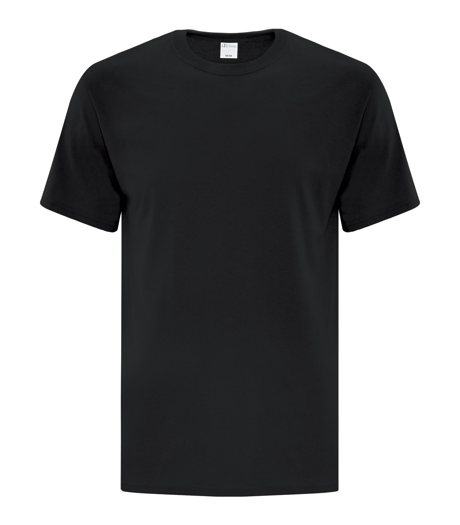 ATC EVERYDAY SIDE SEAM TEE (ATCS1000) - Black