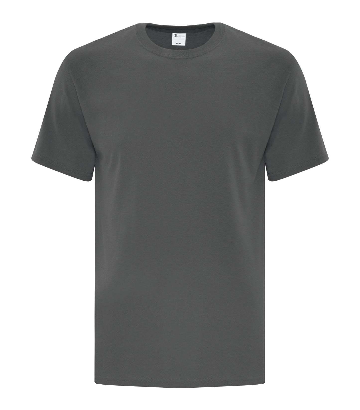 ATC EVERYDAY SIDE SEAM TEE (ATCS1000) - Charcoal