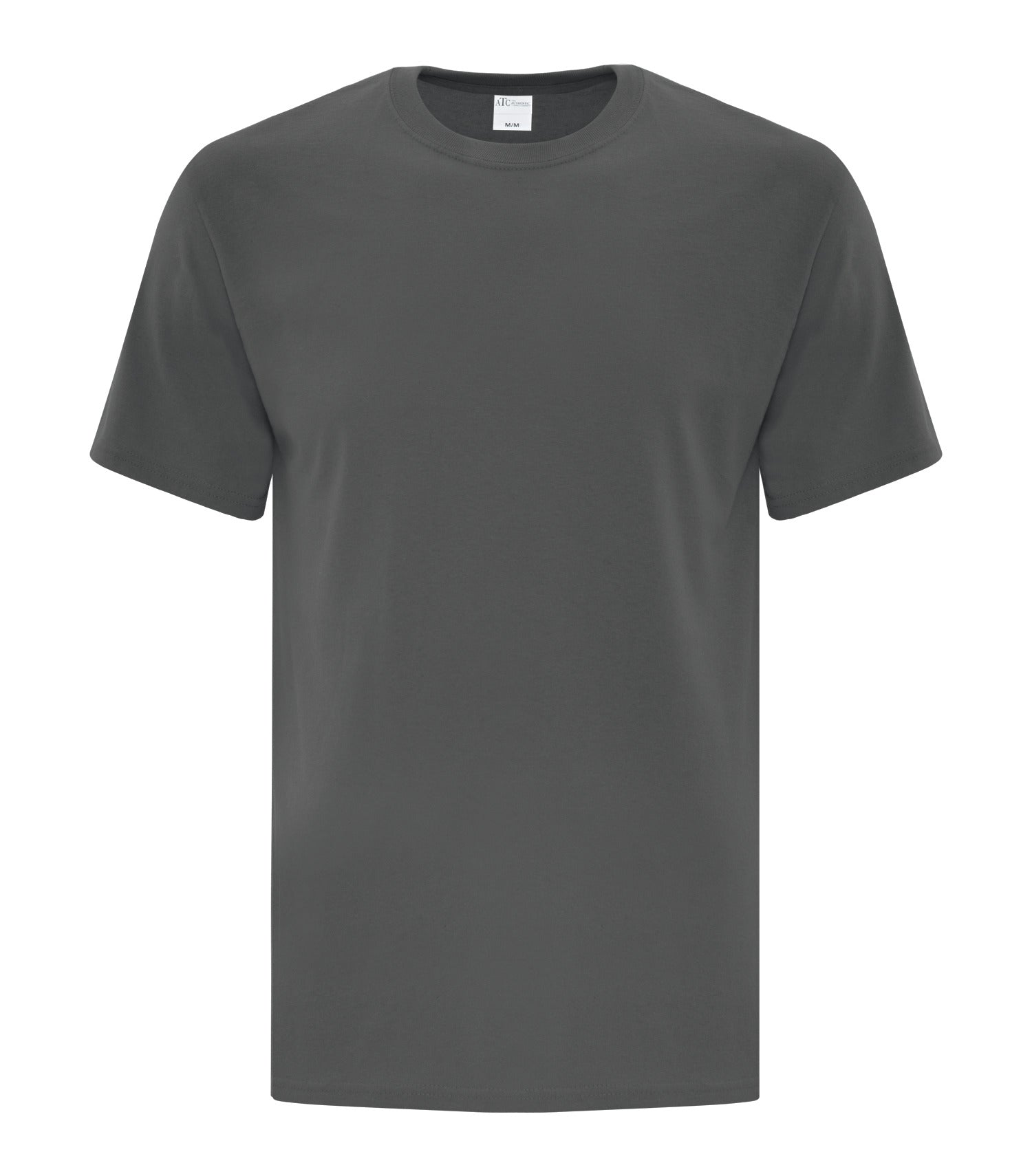 ATC EVERYDAY SIDE SEAM TEE (ATCS1000) - Charcoal