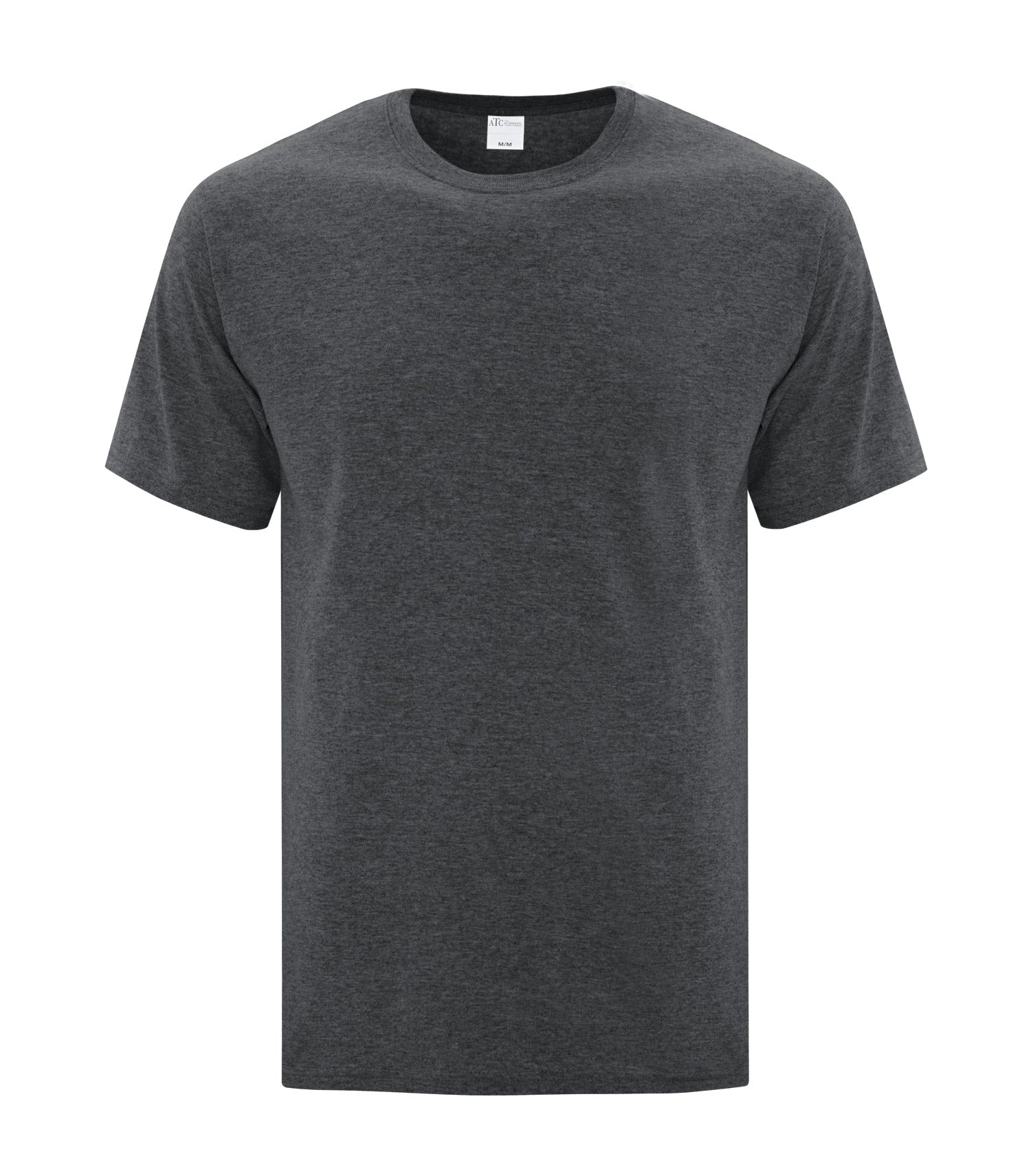 ATC EVERYDAY SIDE SEAM TEE (ATCS1000) - Darkheathergrey