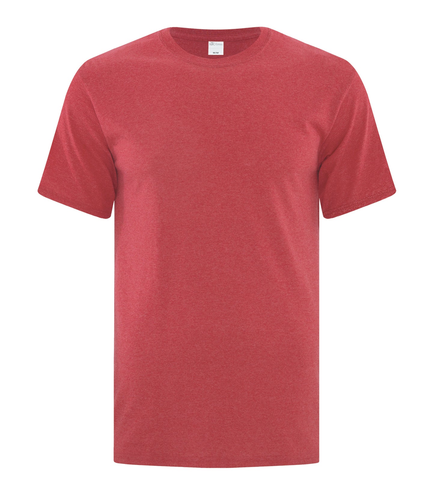 ATC EVERYDAY SIDE SEAM TEE (ATCS1000) - Heatherred