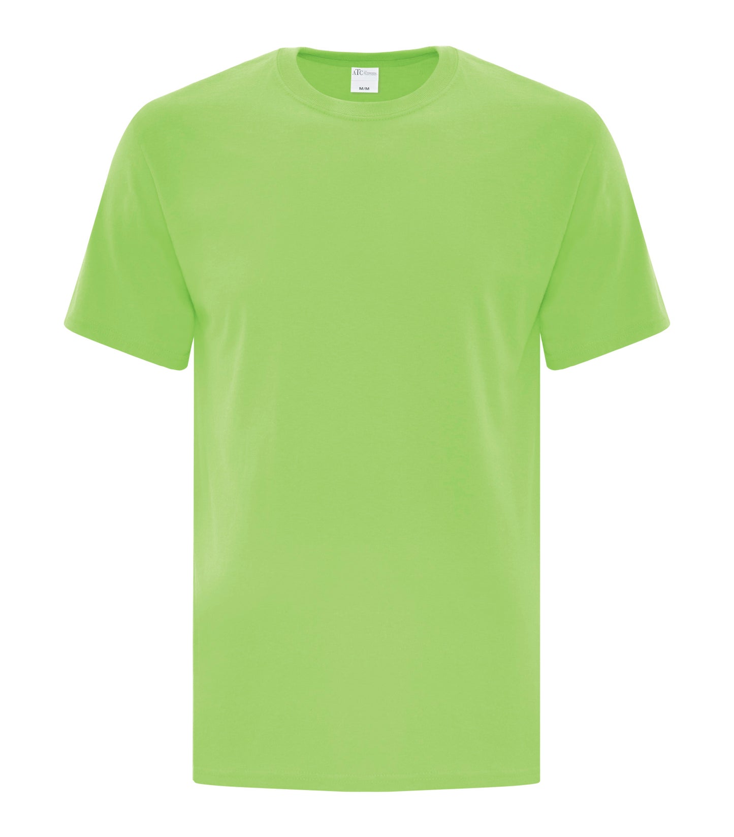 ATC EVERYDAY SIDE SEAM TEE (ATCS1000) - Lime