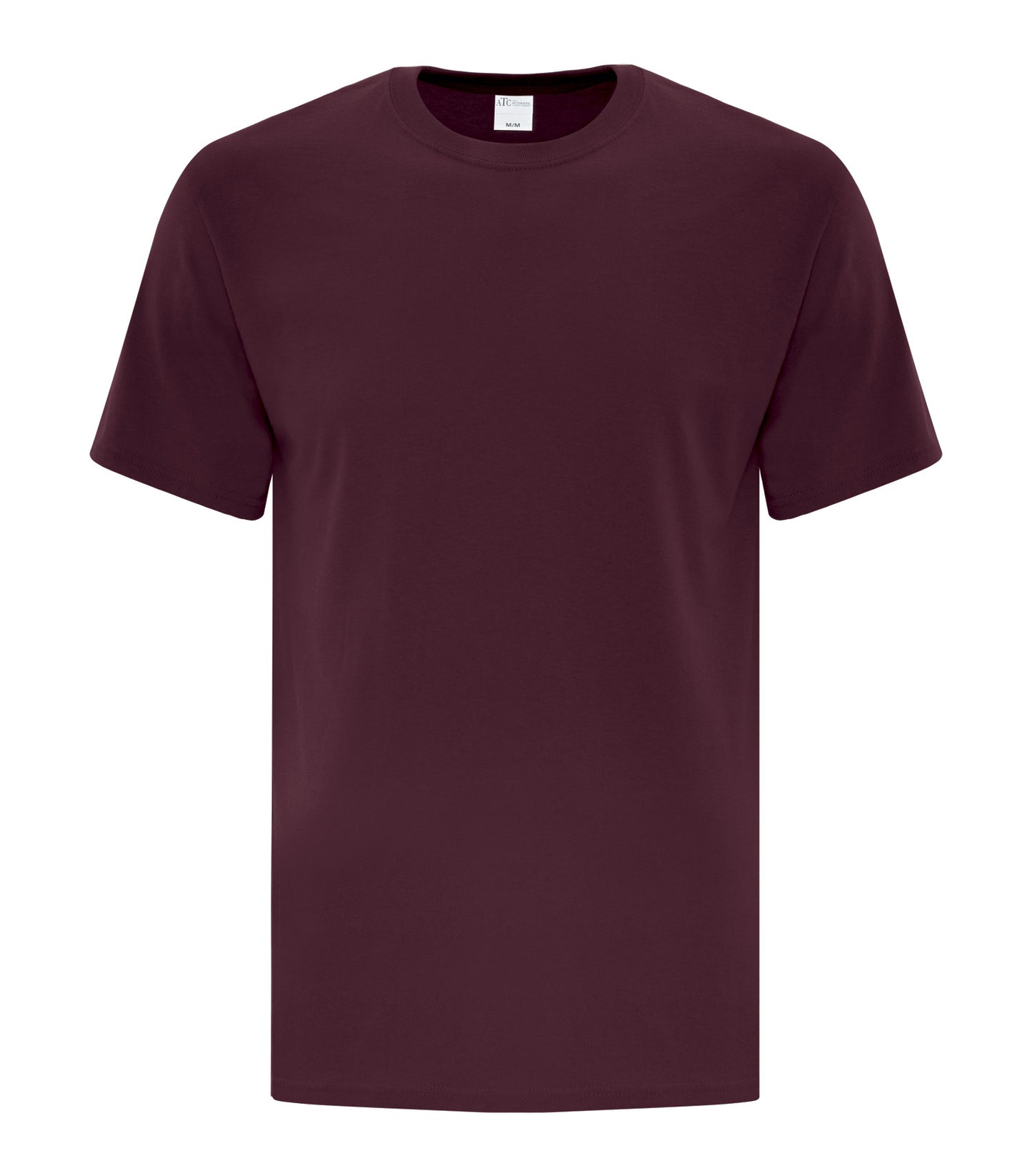 ATC EVERYDAY SIDE SEAM TEE (ATCS1000) - Maroon