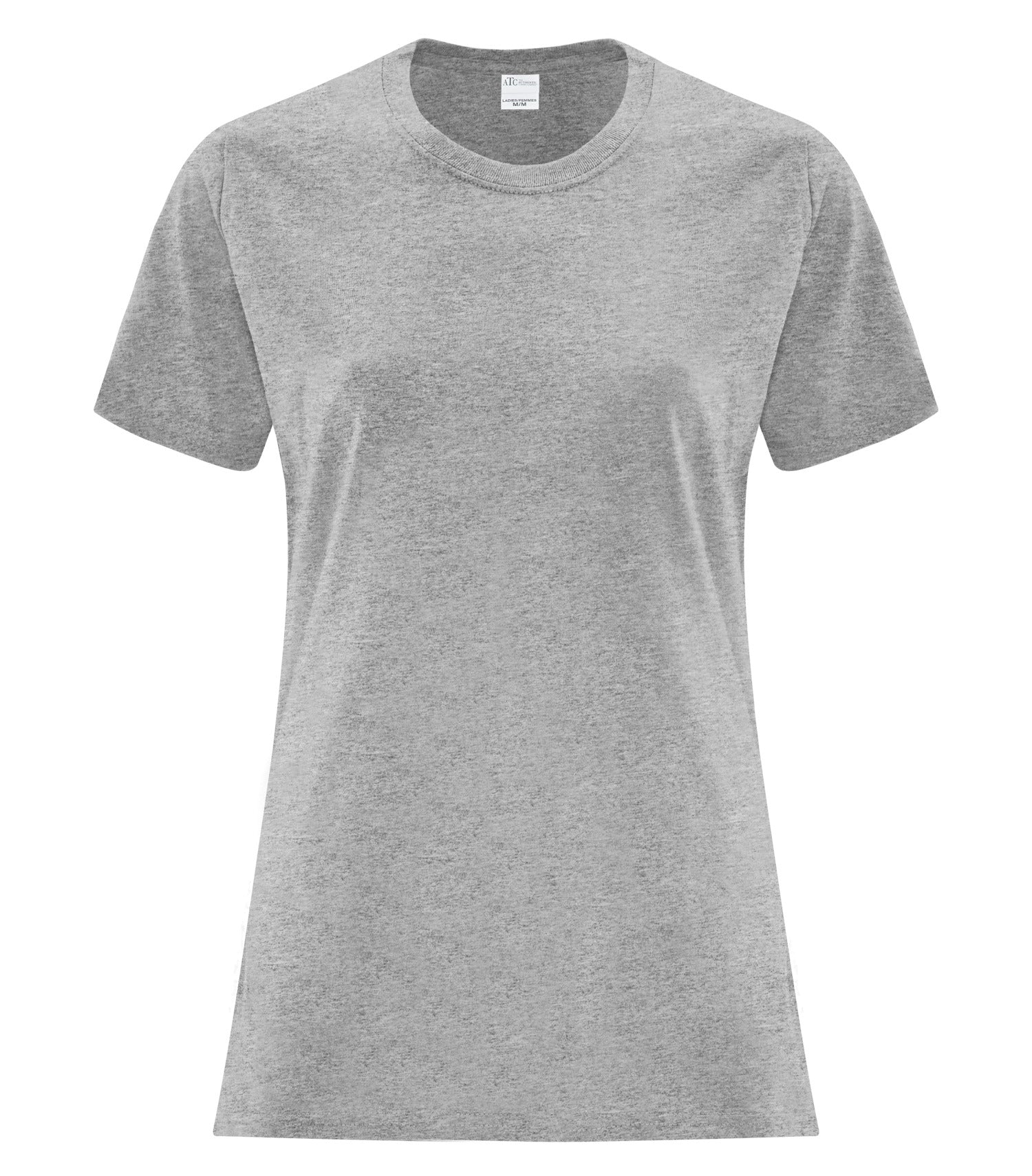 ATC EVERYDAY SIDE SEAM LADIES' TEE (ATCS1000L) - Athleticheather Temp