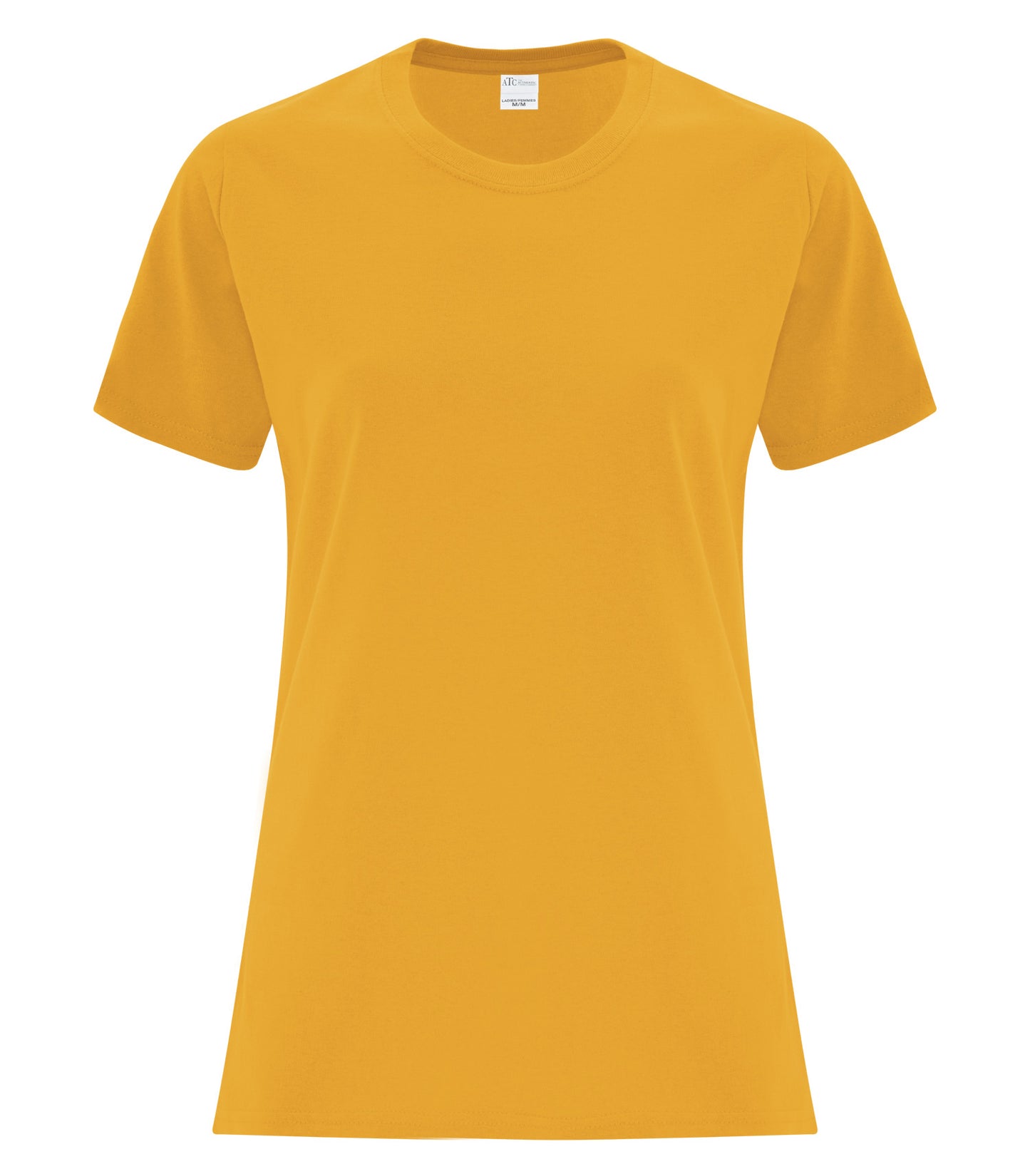 ATC EVERYDAY SIDE SEAM LADIES' TEE (ATCS1000L) - Gold