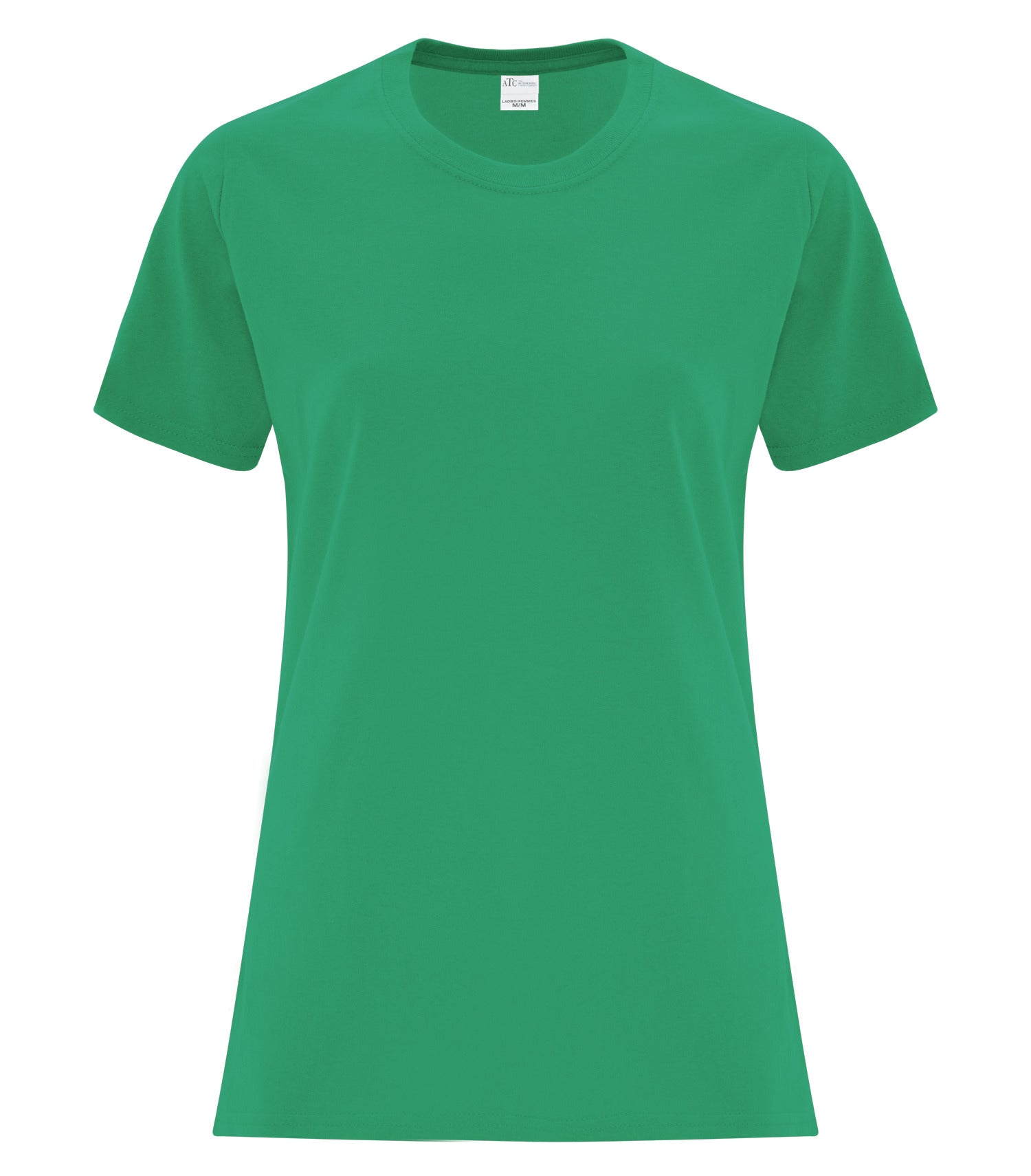 ATC EVERYDAY SIDE SEAM LADIES' TEE (ATCS1000L) - Kelly
