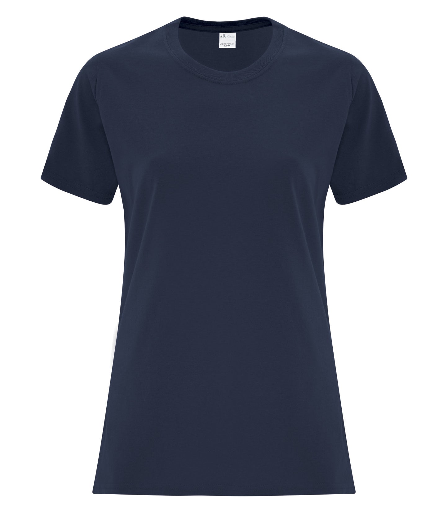 ATC EVERYDAY SIDE SEAM LADIES' TEE (ATCS1000L) - Navy