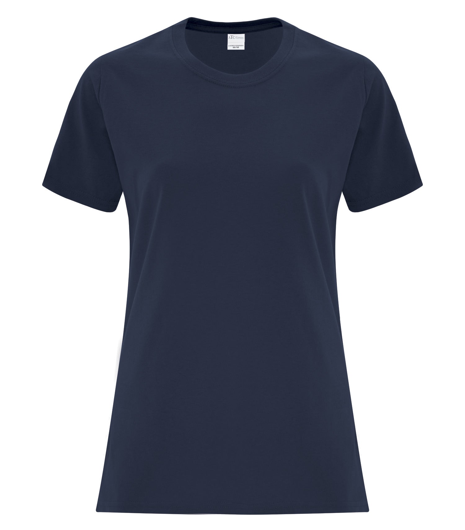 ATC EVERYDAY SIDE SEAM LADIES' TEE (ATCS1000L) - Navy