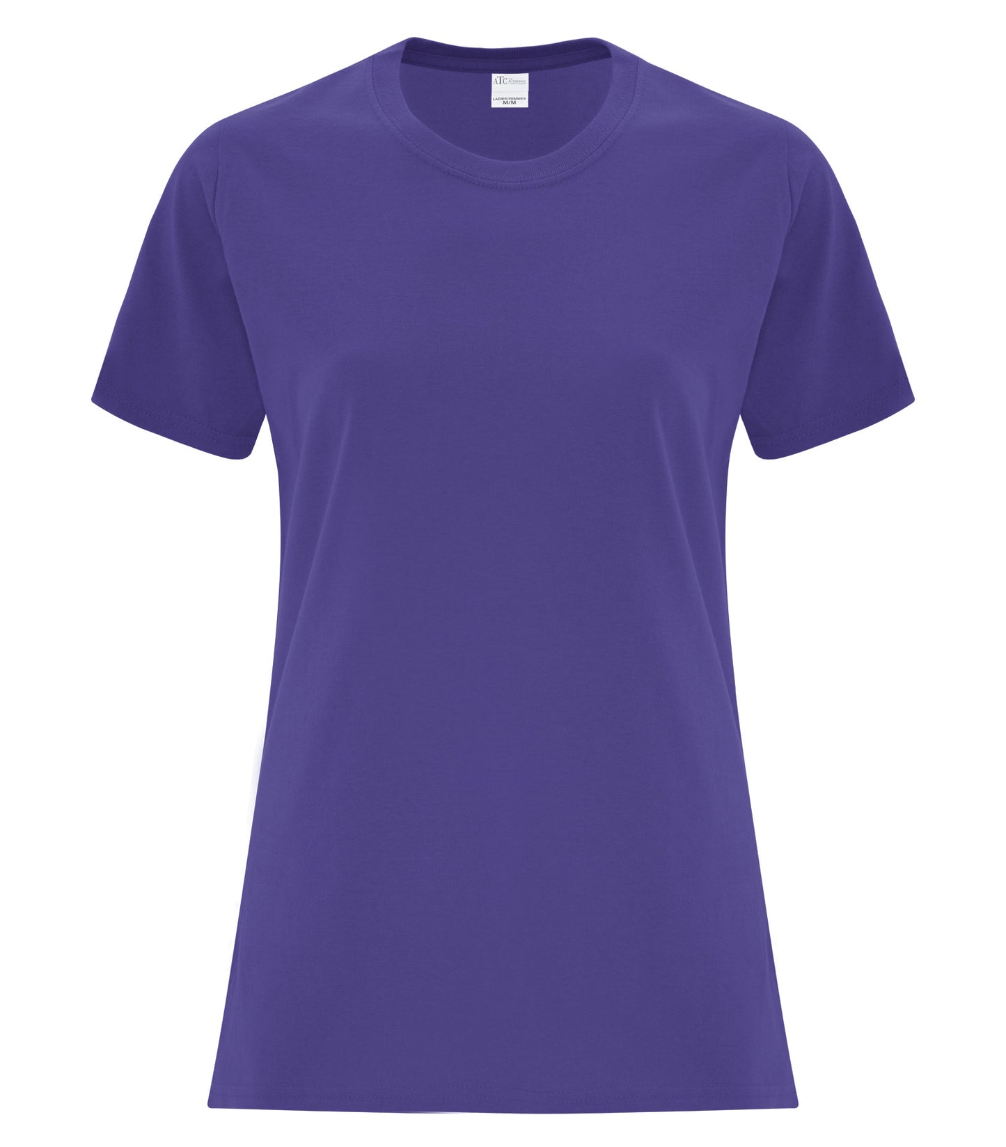 ATC EVERYDAY SIDE SEAM LADIES' TEE (ATCS1000L) - Purple