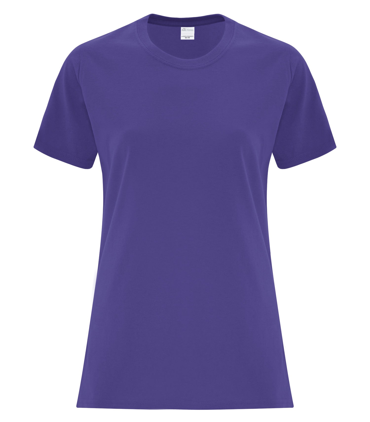 ATC EVERYDAY SIDE SEAM LADIES' TEE (ATCS1000L) - Purple
